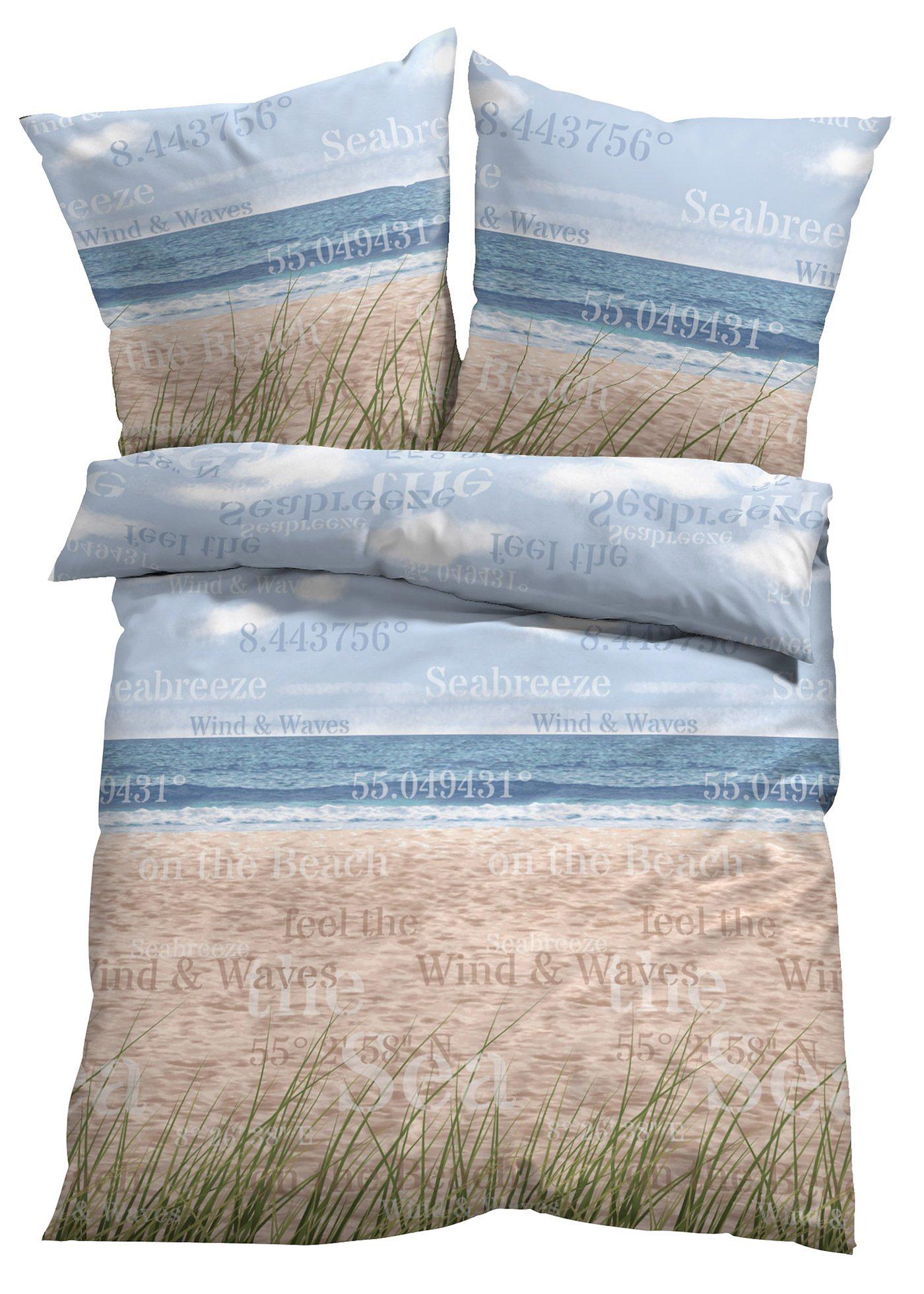 Parure de lit motif marin