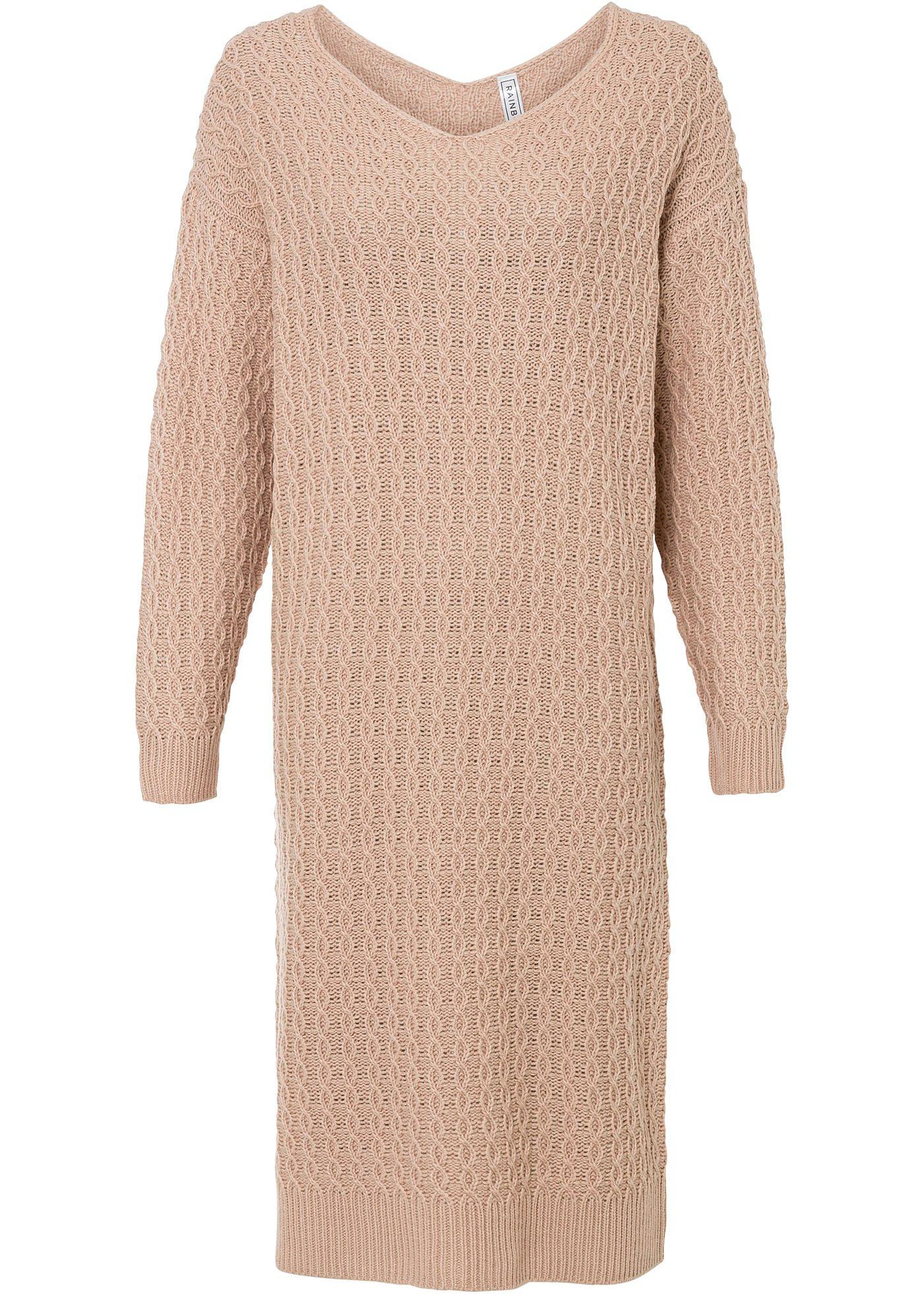 Robe en maille oversized