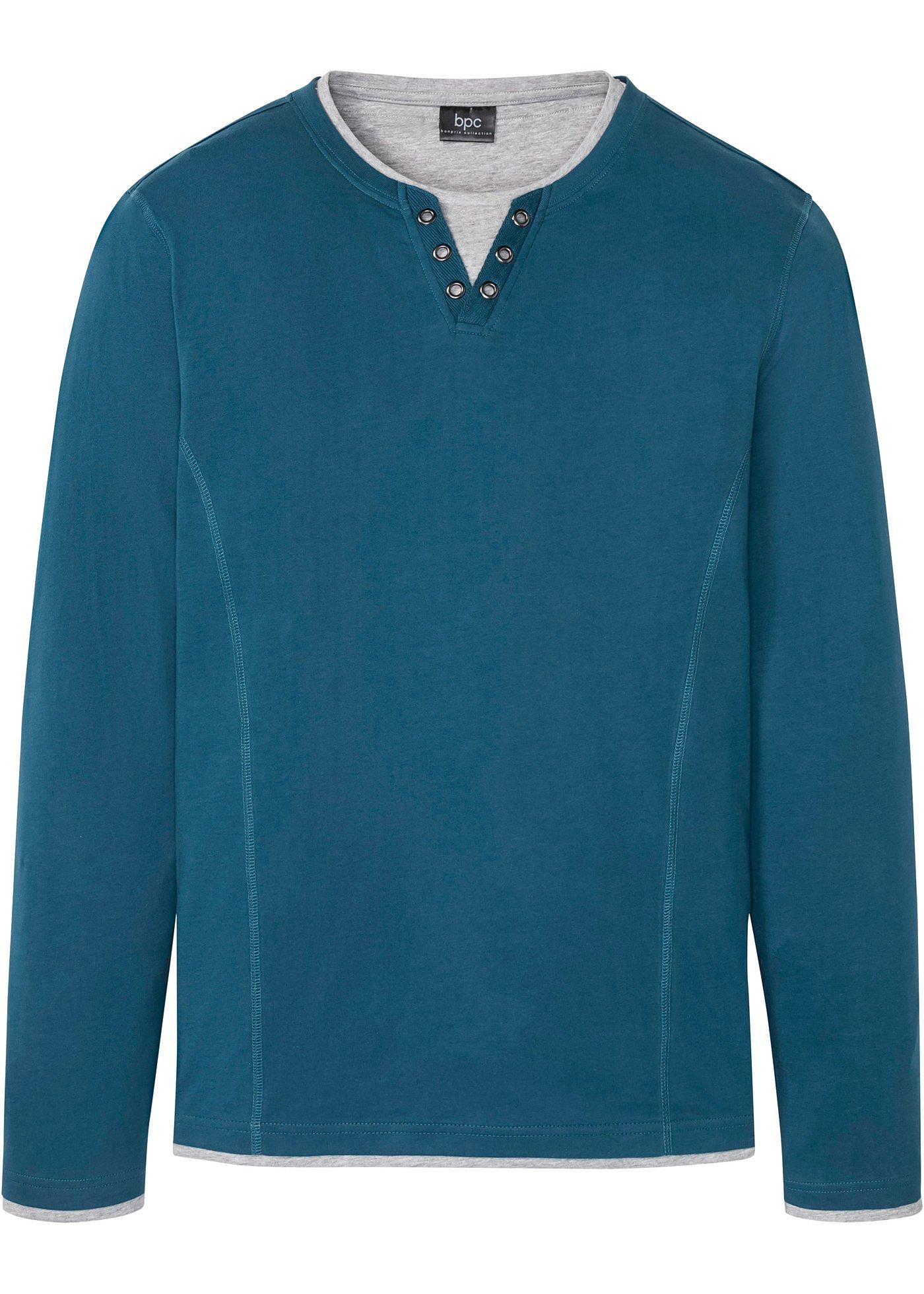 T-shirt 2 en 1 manches longues