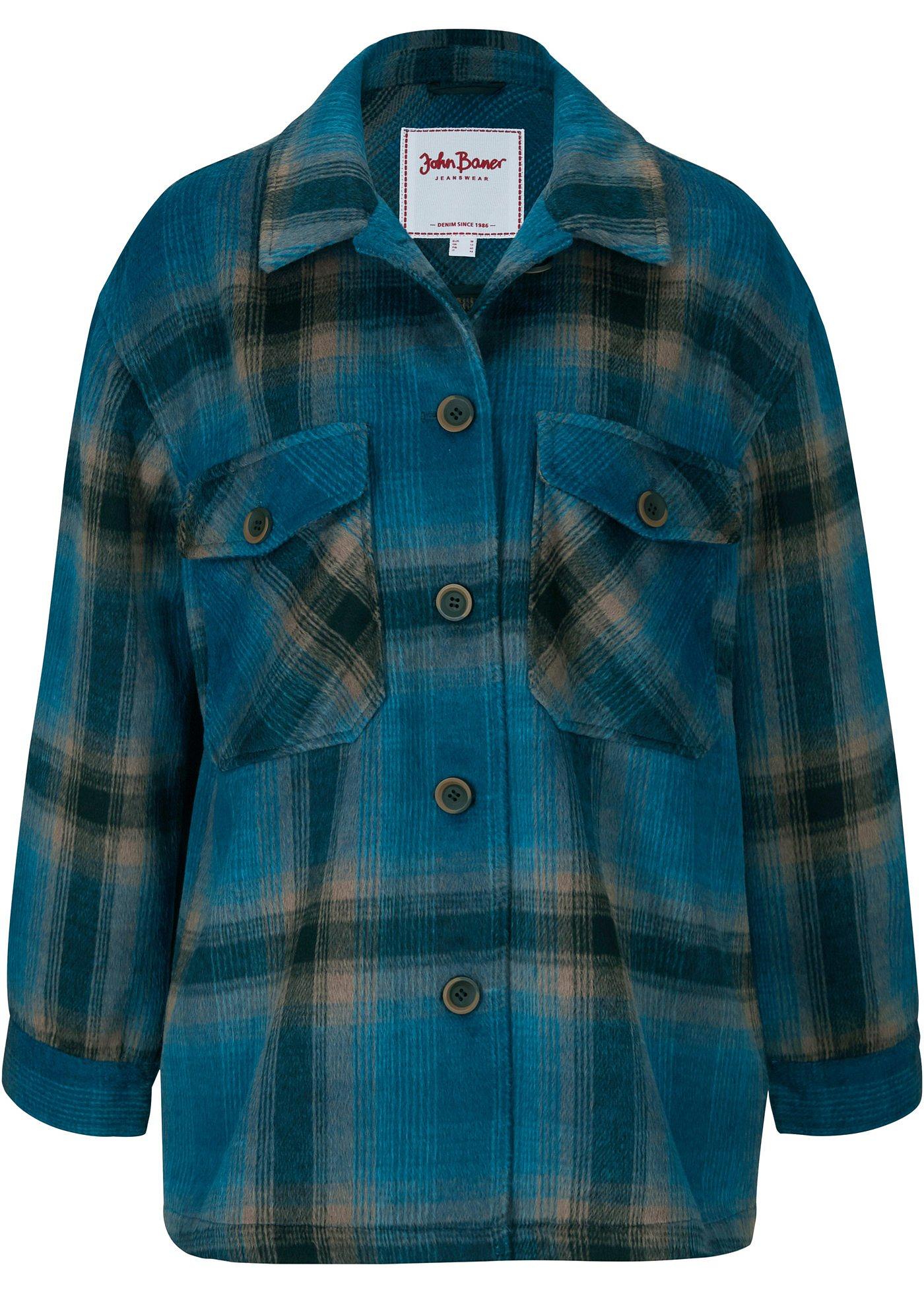 Surchemise de mi-saison à carreaux