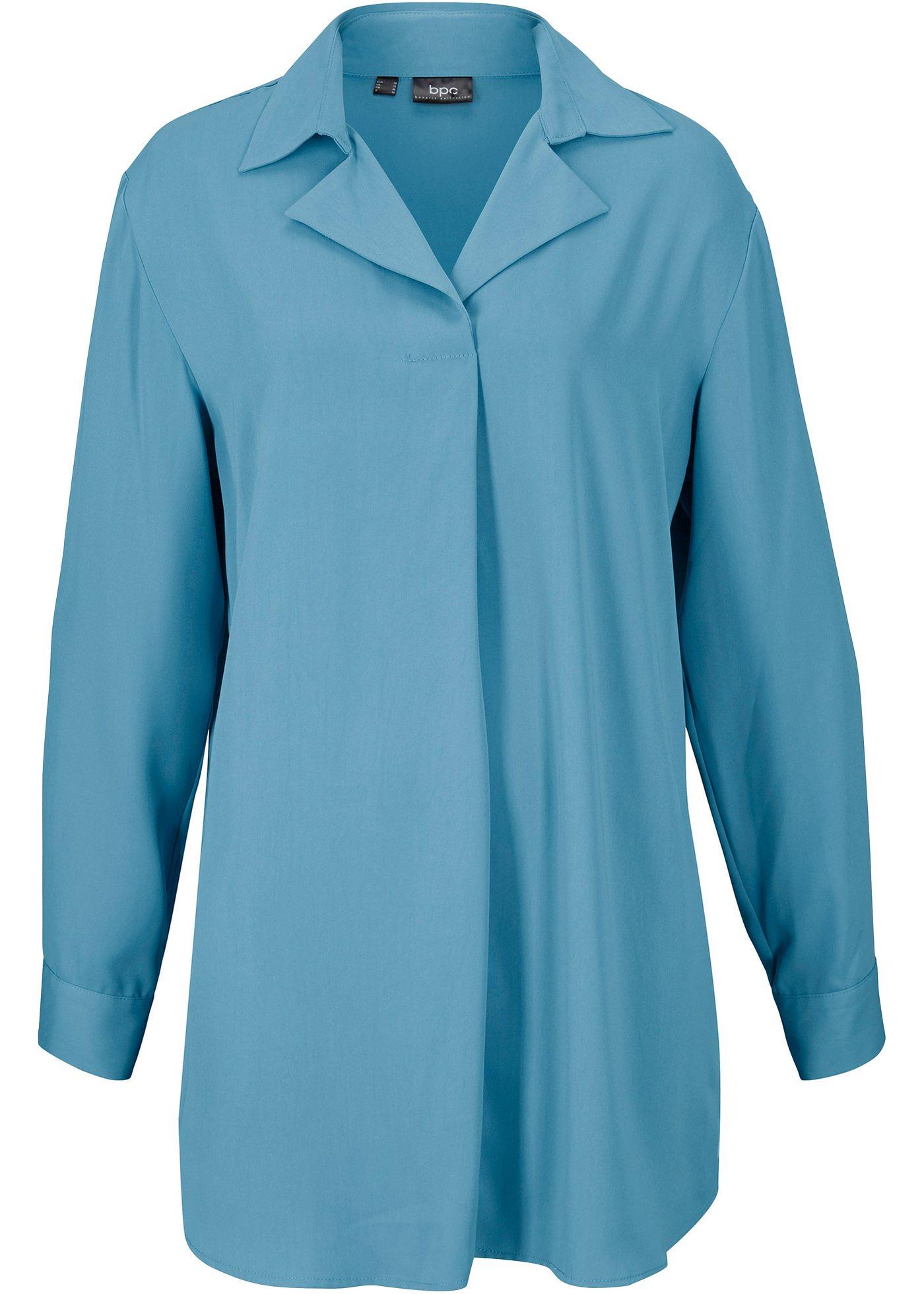 Chemisier long en crêpe