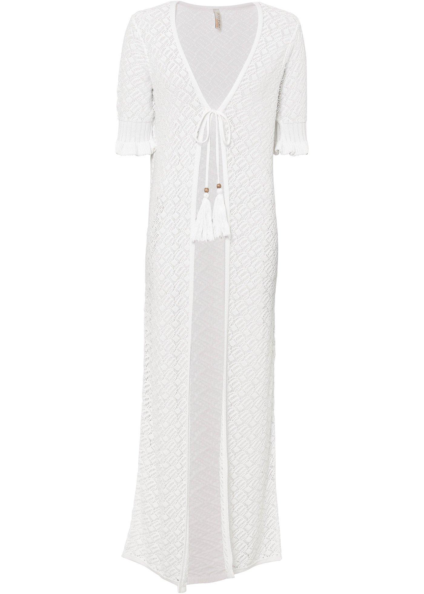 Gilet long en maille