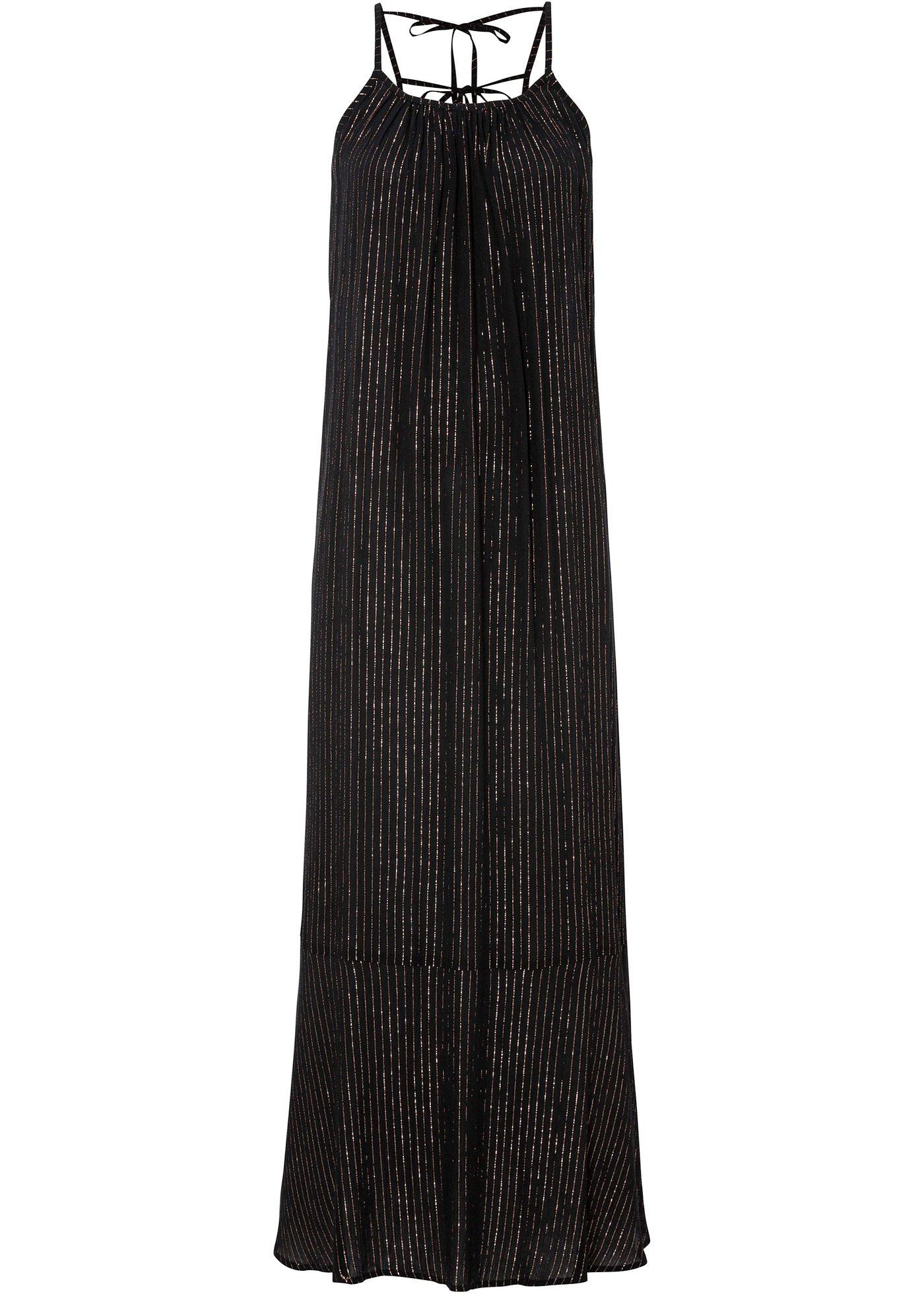 Robe longue à effet brillant