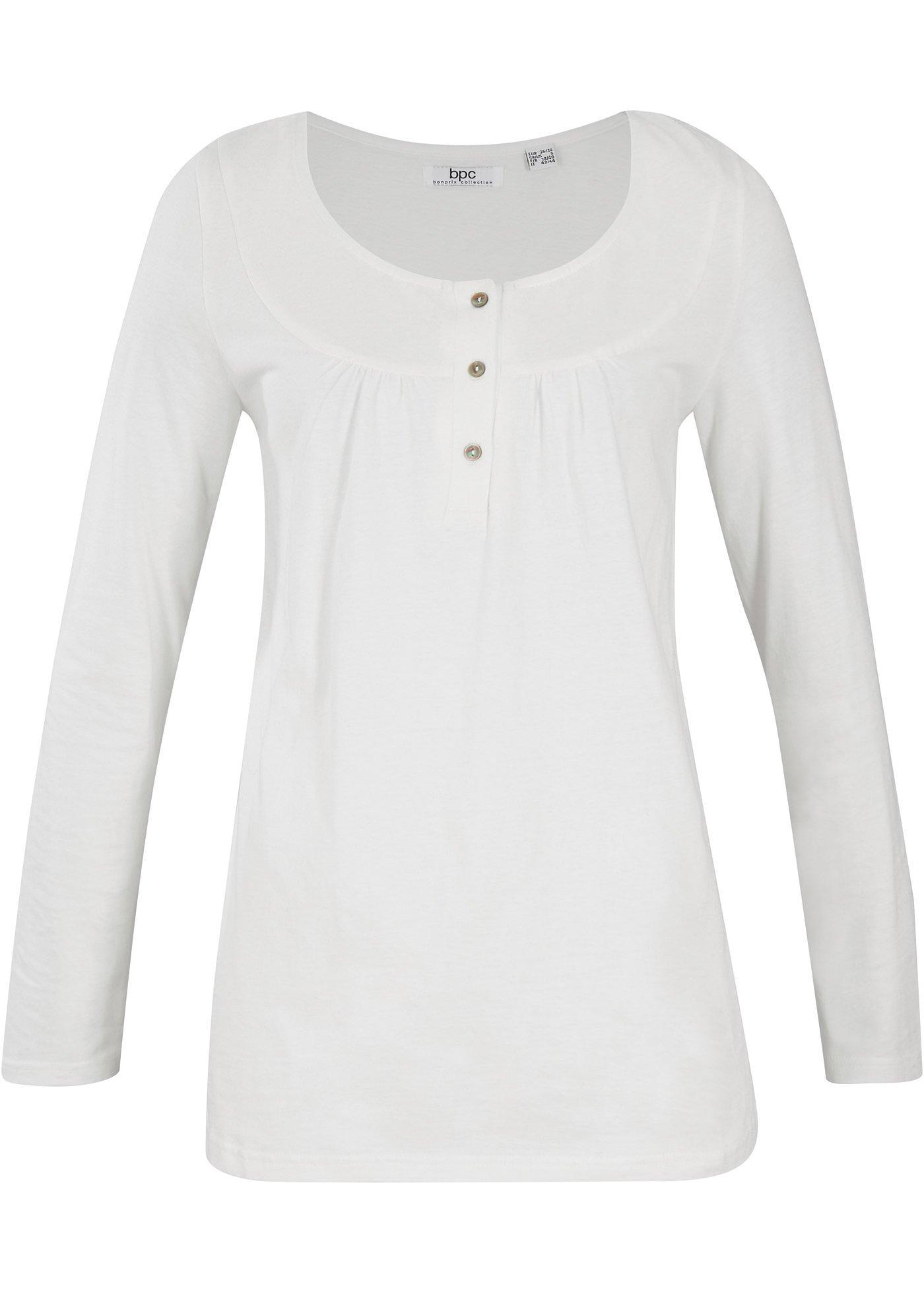 T-shirt en jersey coton avec découpe ronde