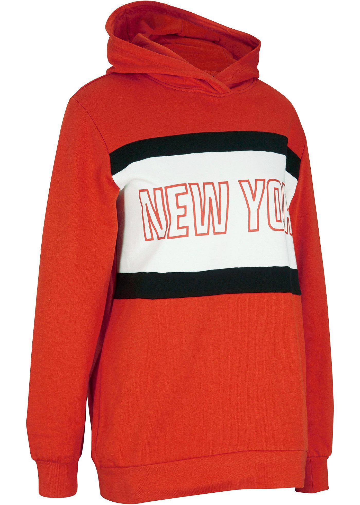 Sweat-shirt avec coton bio, manches longues