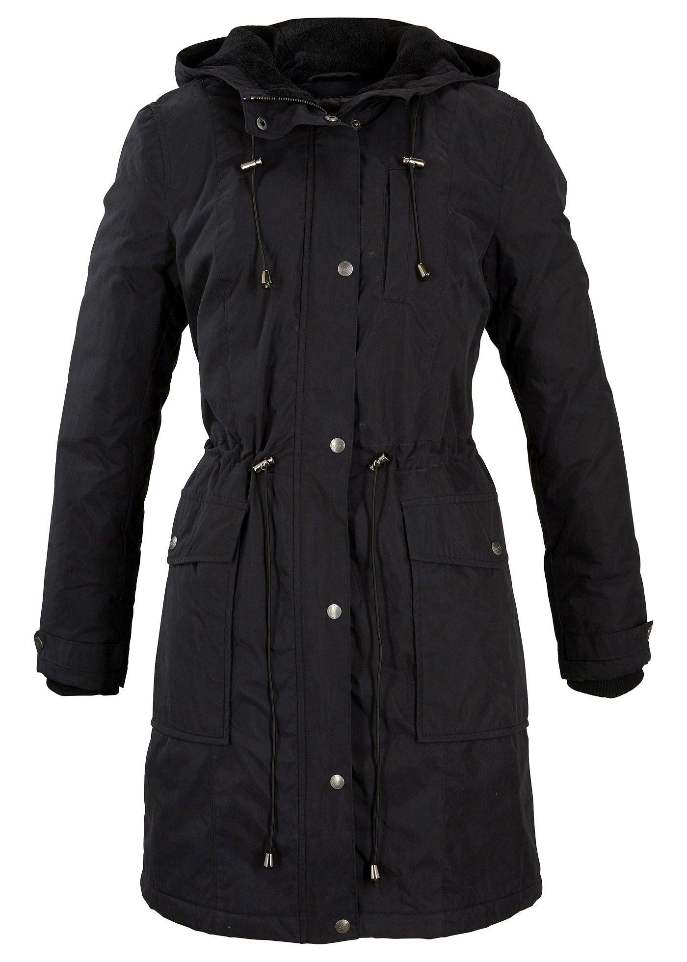 Parka longue avec doublure peluche