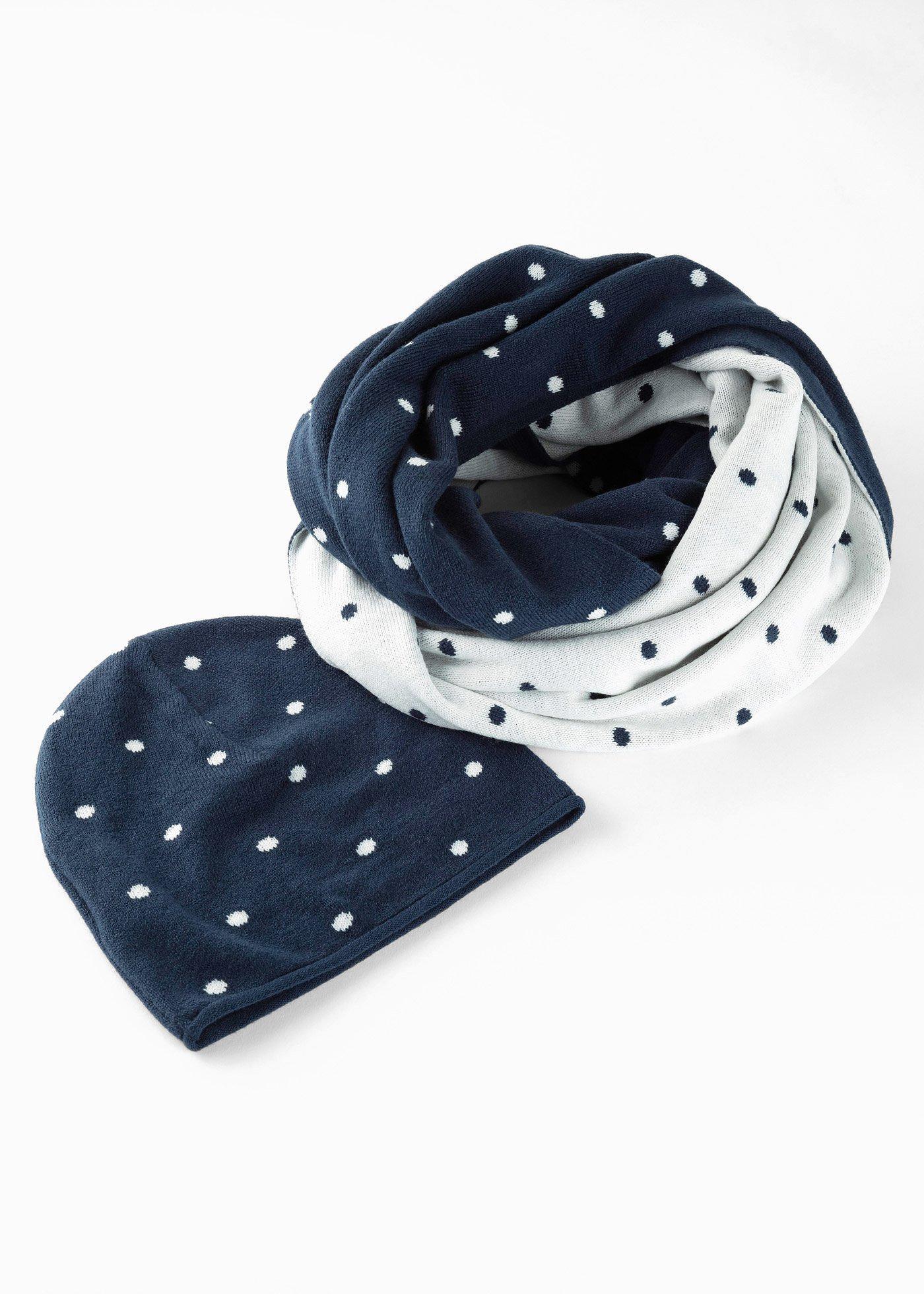 Écharpe-tube & bonnet (Ens. 2 pces.)