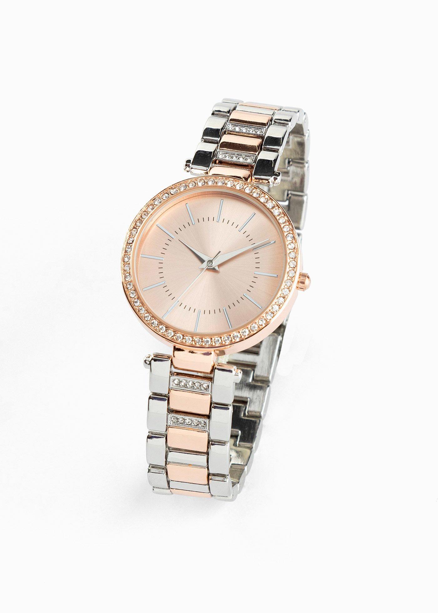 Montre à bracelet en métal