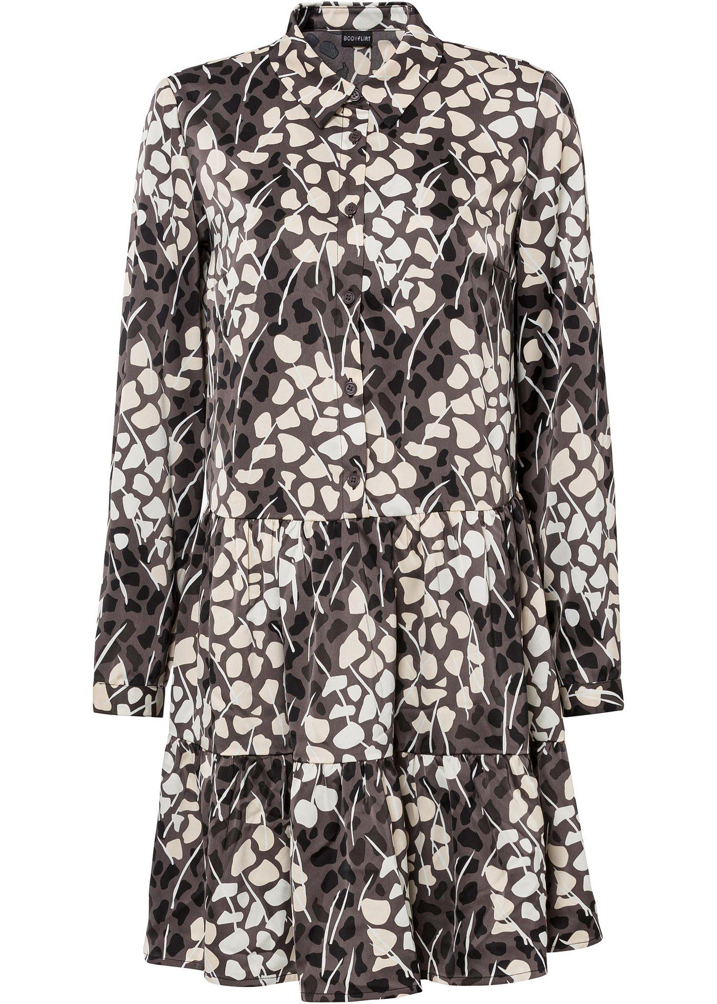 Robe-tunique en satin