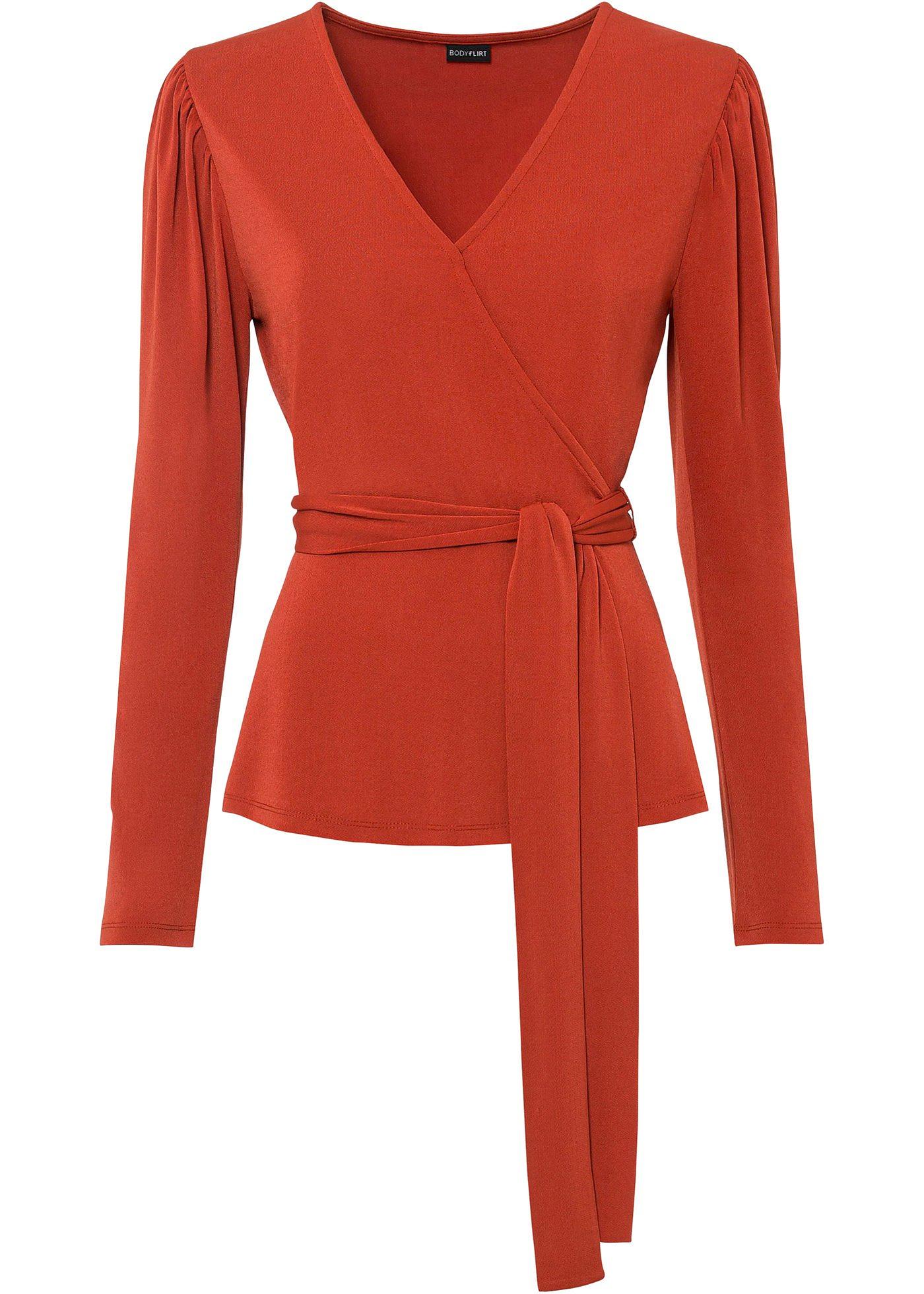 T-shirt manches longues ceinturé