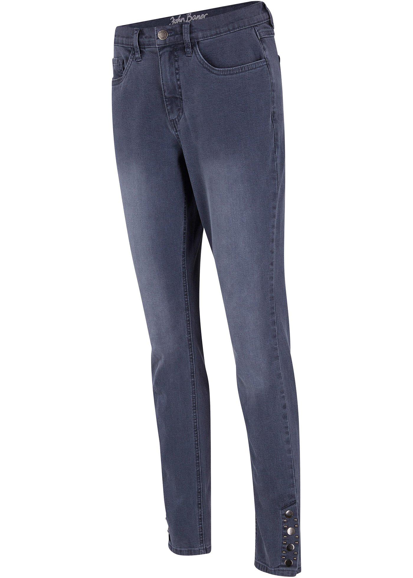 Jean ultra soft stretch, avec rivets à la base