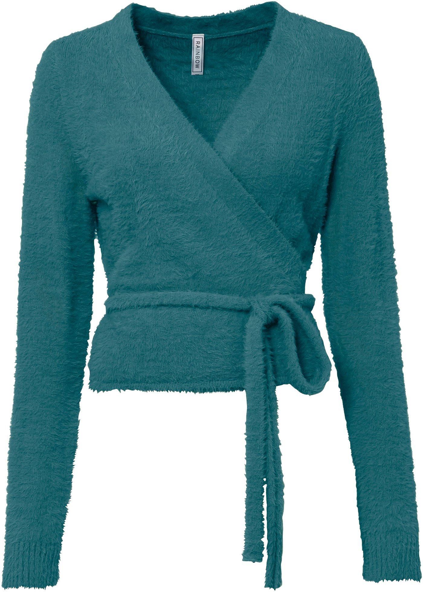 Gilet en maille cache-cœur