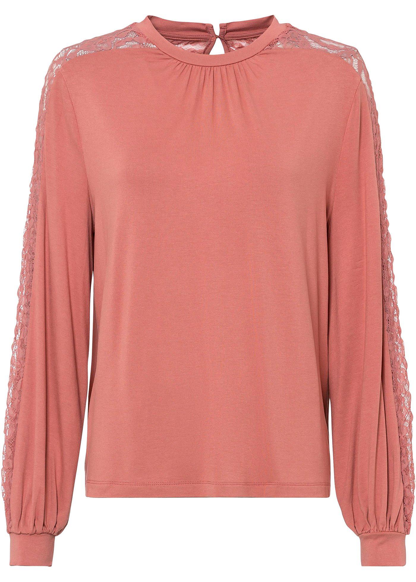 T-shirt avec dentelle