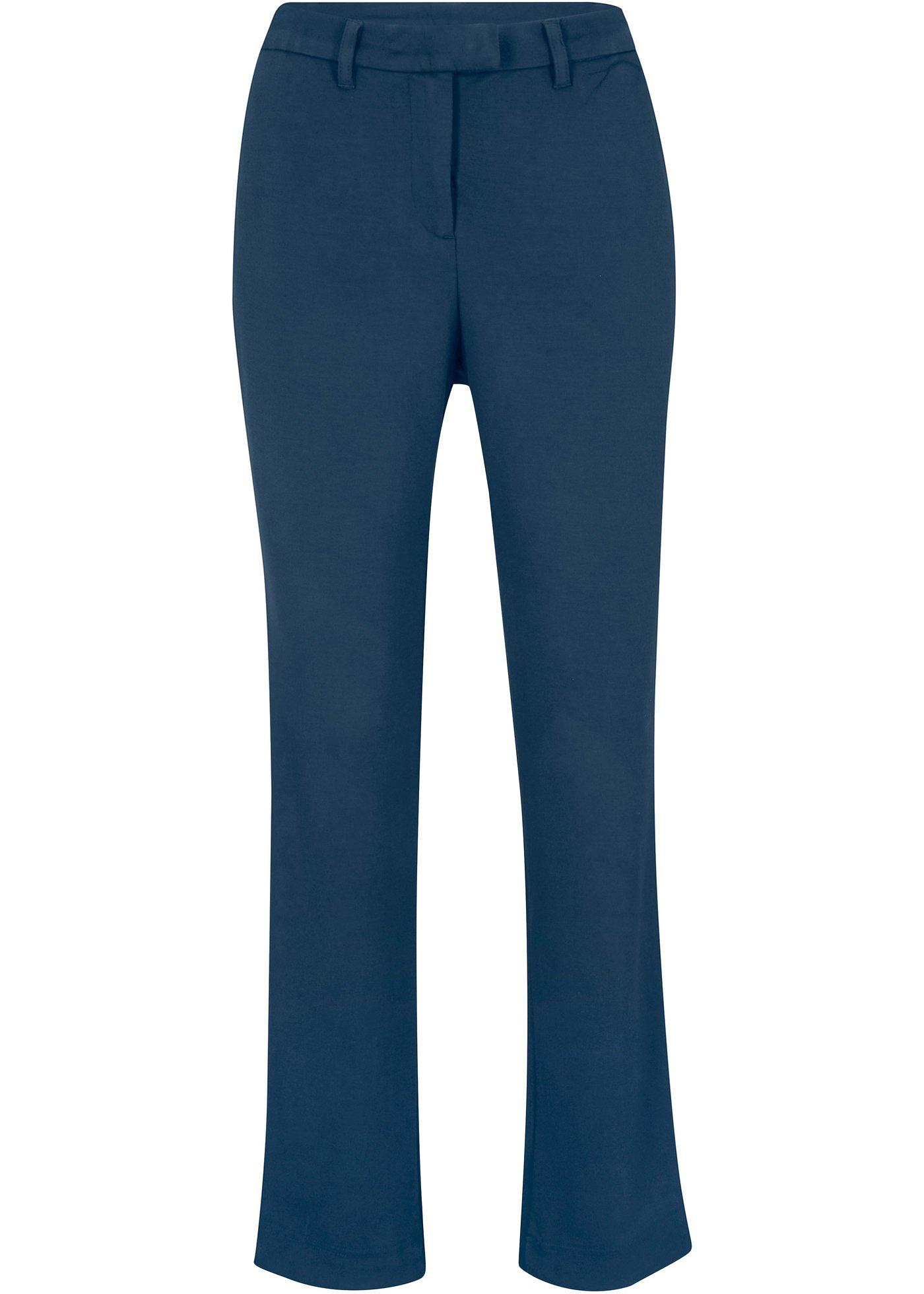 Pantalon slack extensible, Straight Fit