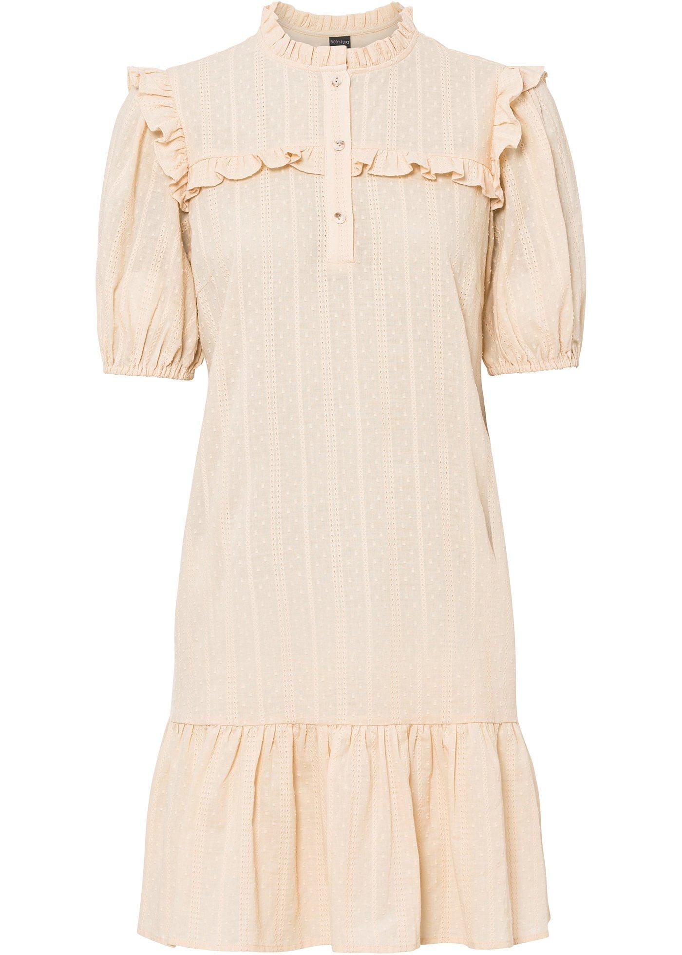 Robe-chemise à volants