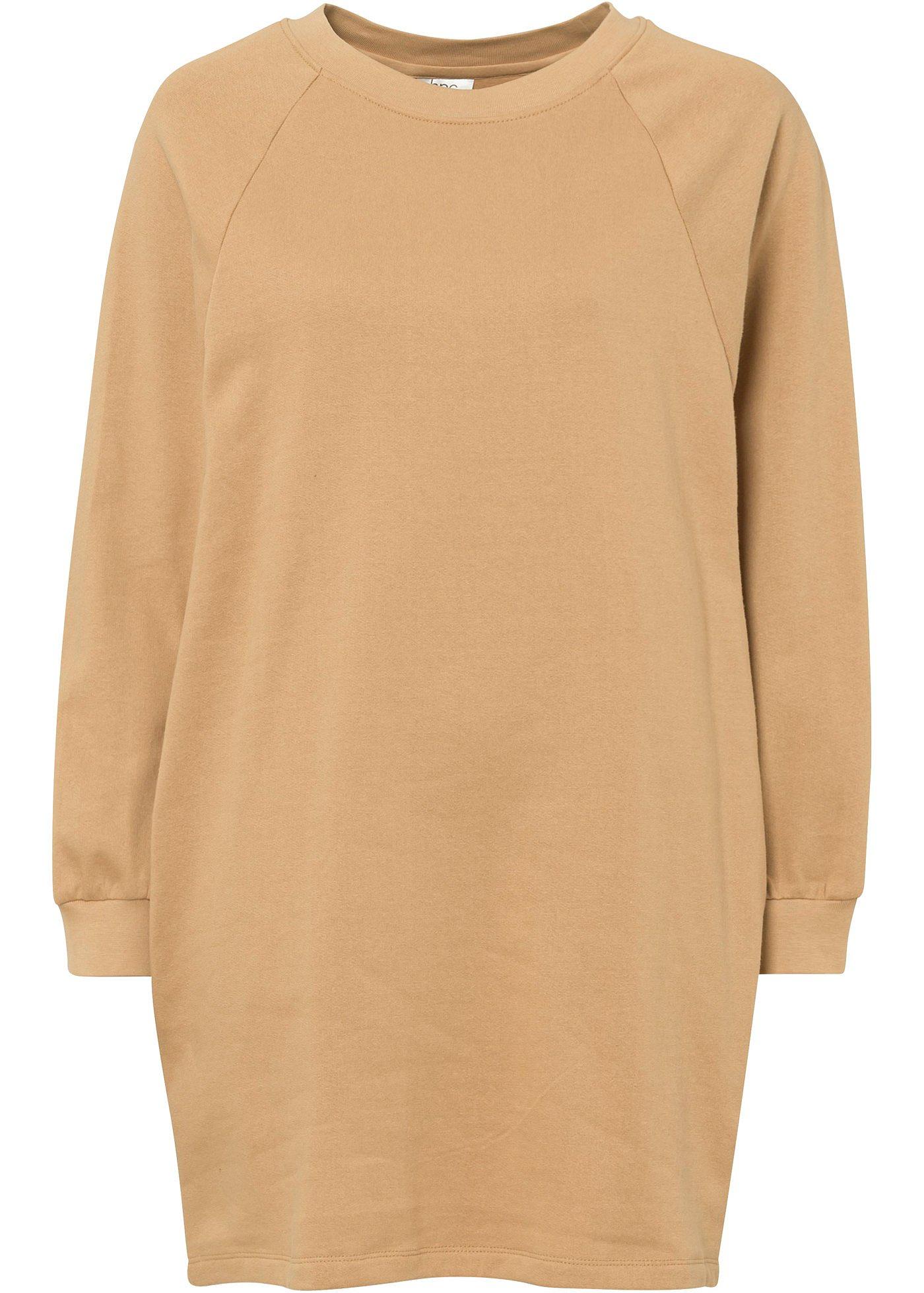 Robe sweat-shirt à manches raglan