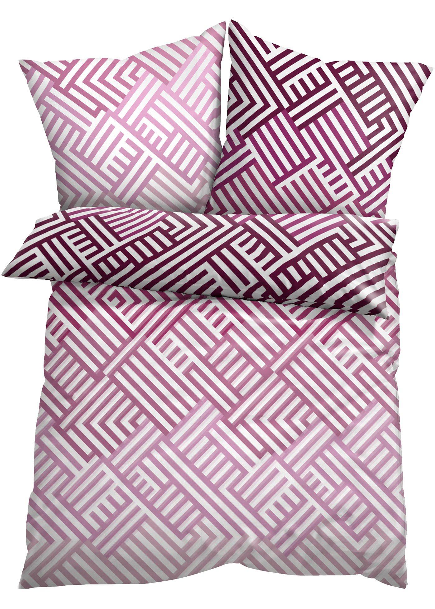 Parure de lit à imprimé graphique