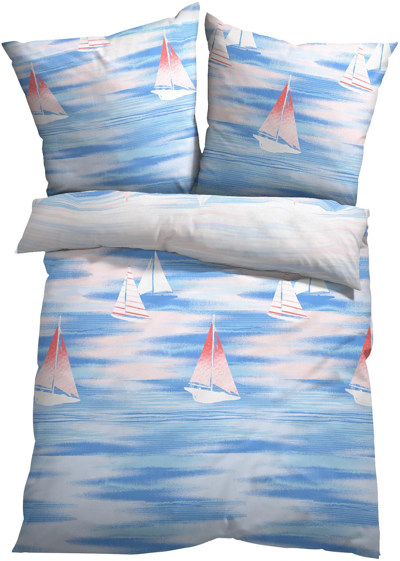 Parure de lit à imprimé marin