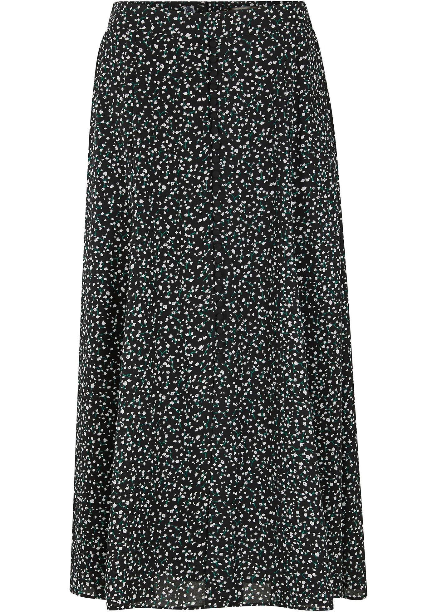Jupe midi imprimée