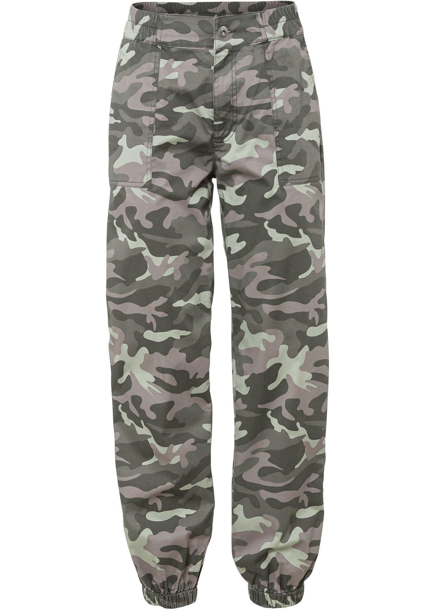 Pantalon Baggy à imprimé camouflage
