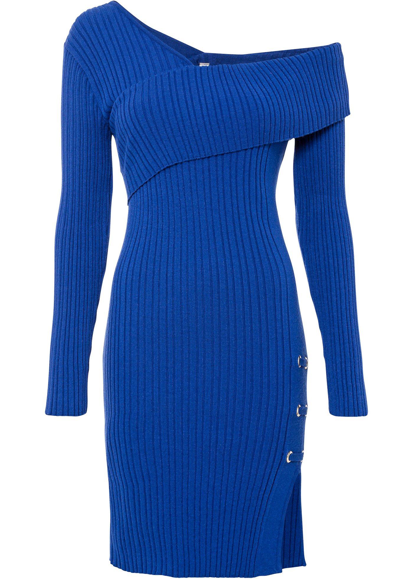 Robe en maille à laçage