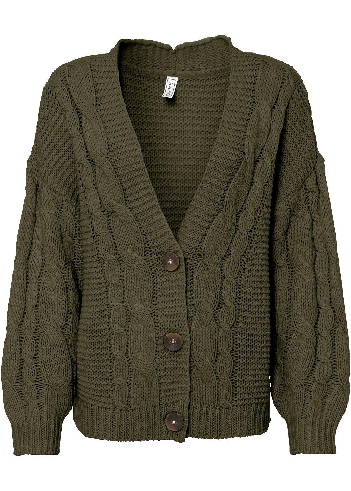 Gilet en maille torsadée