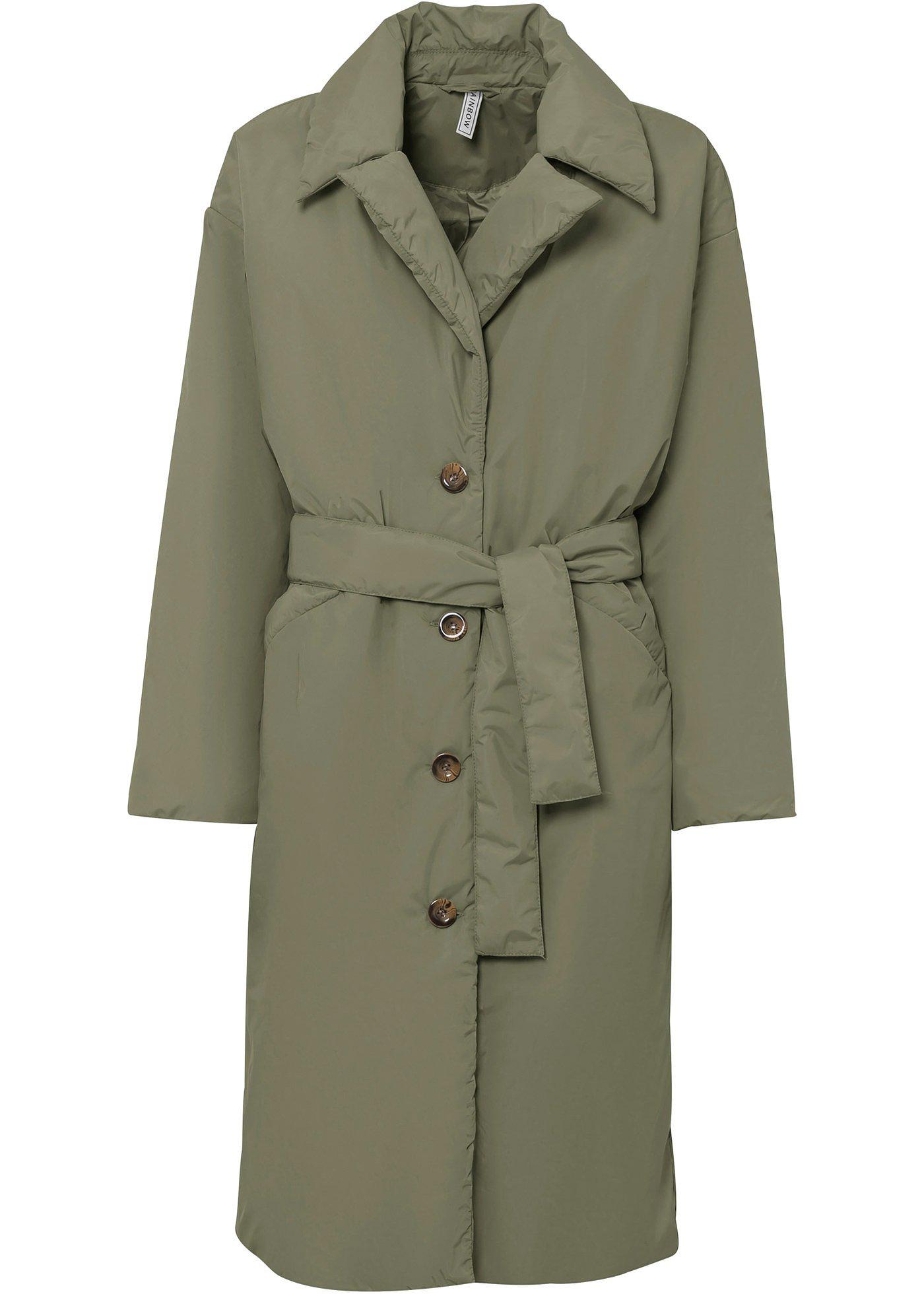 Manteau d'hiver avec ceinture à la taille