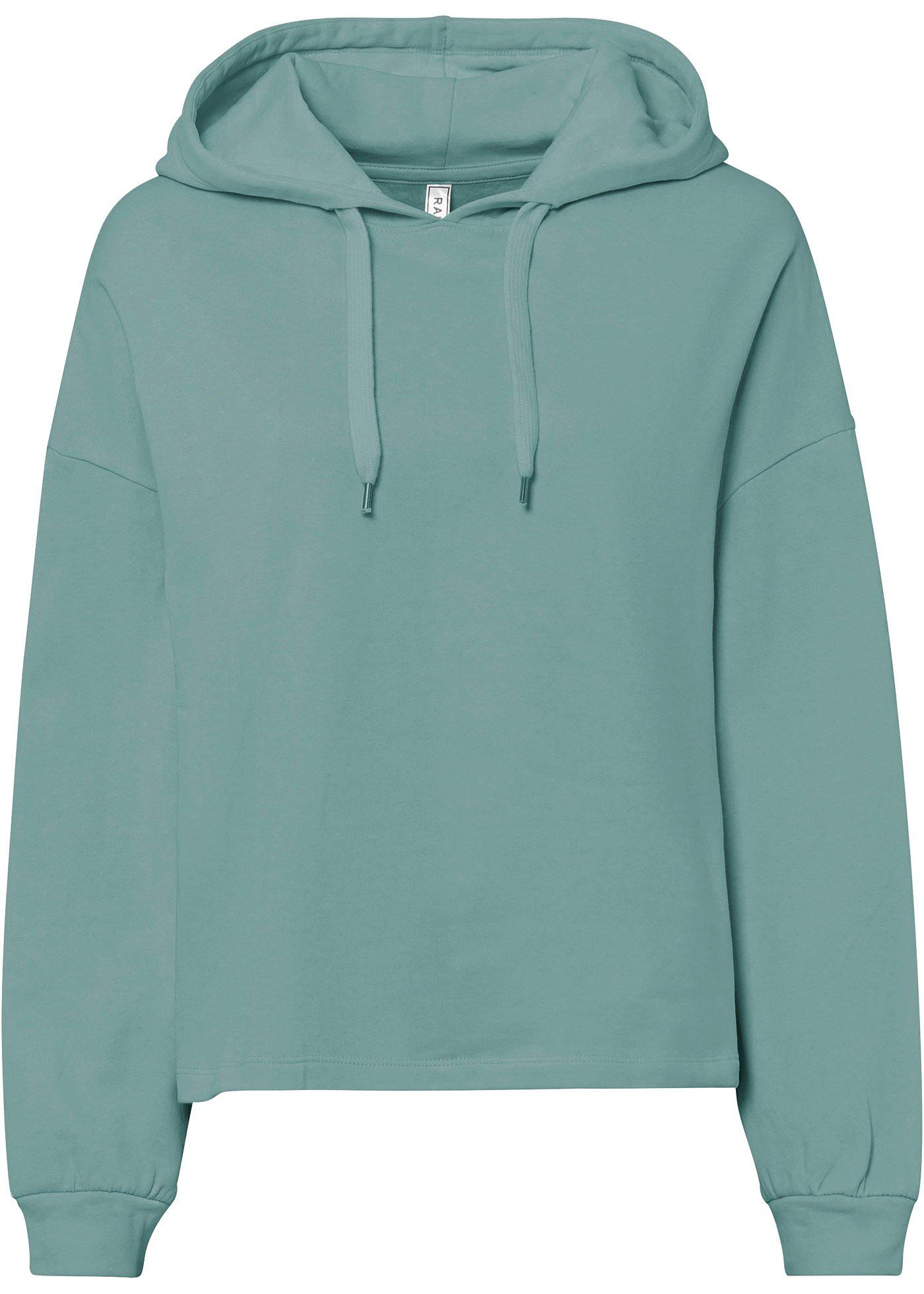 Sweat-shirt à capuche oversized en coton bio