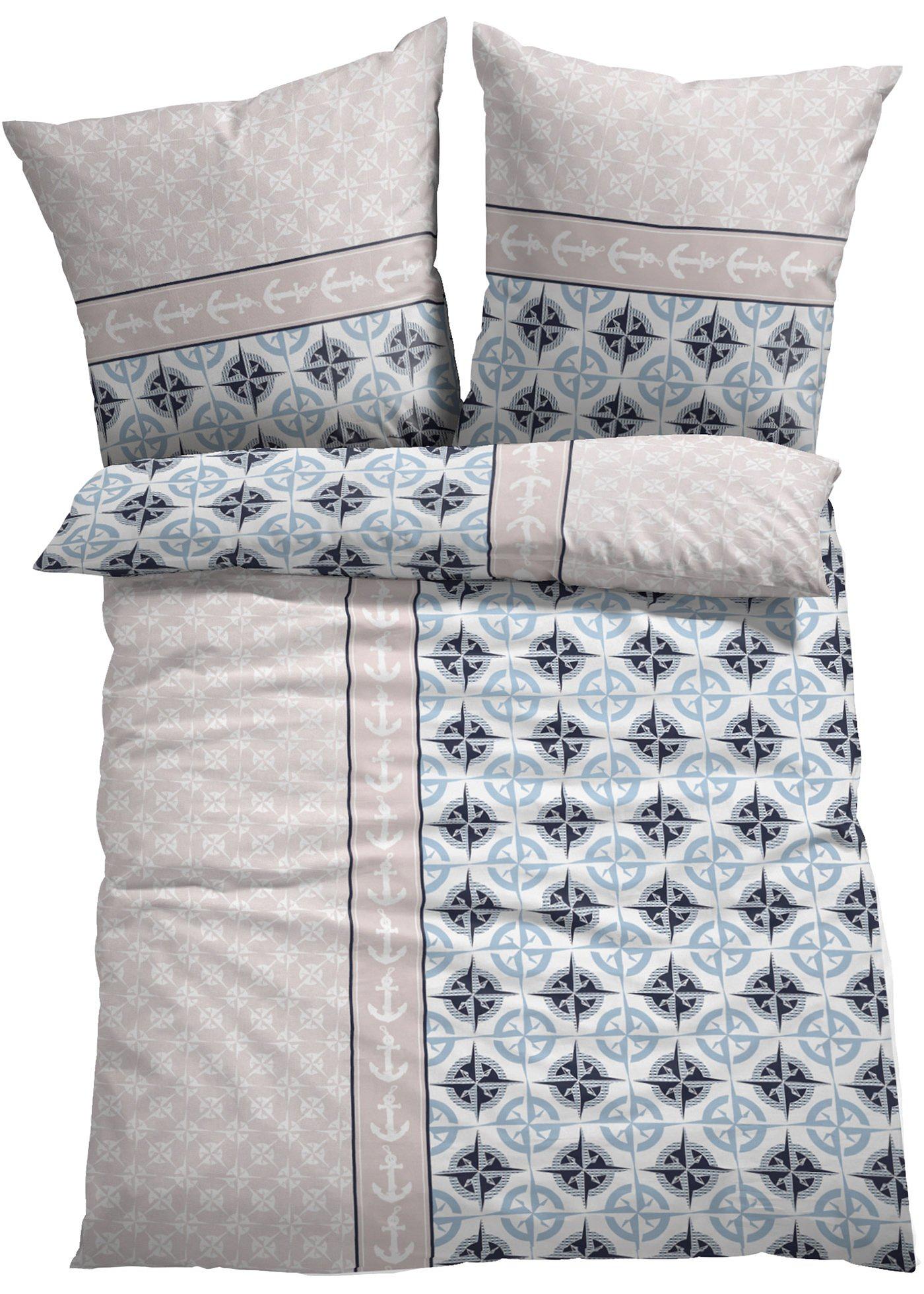 Parure de lit à imprimé marin
