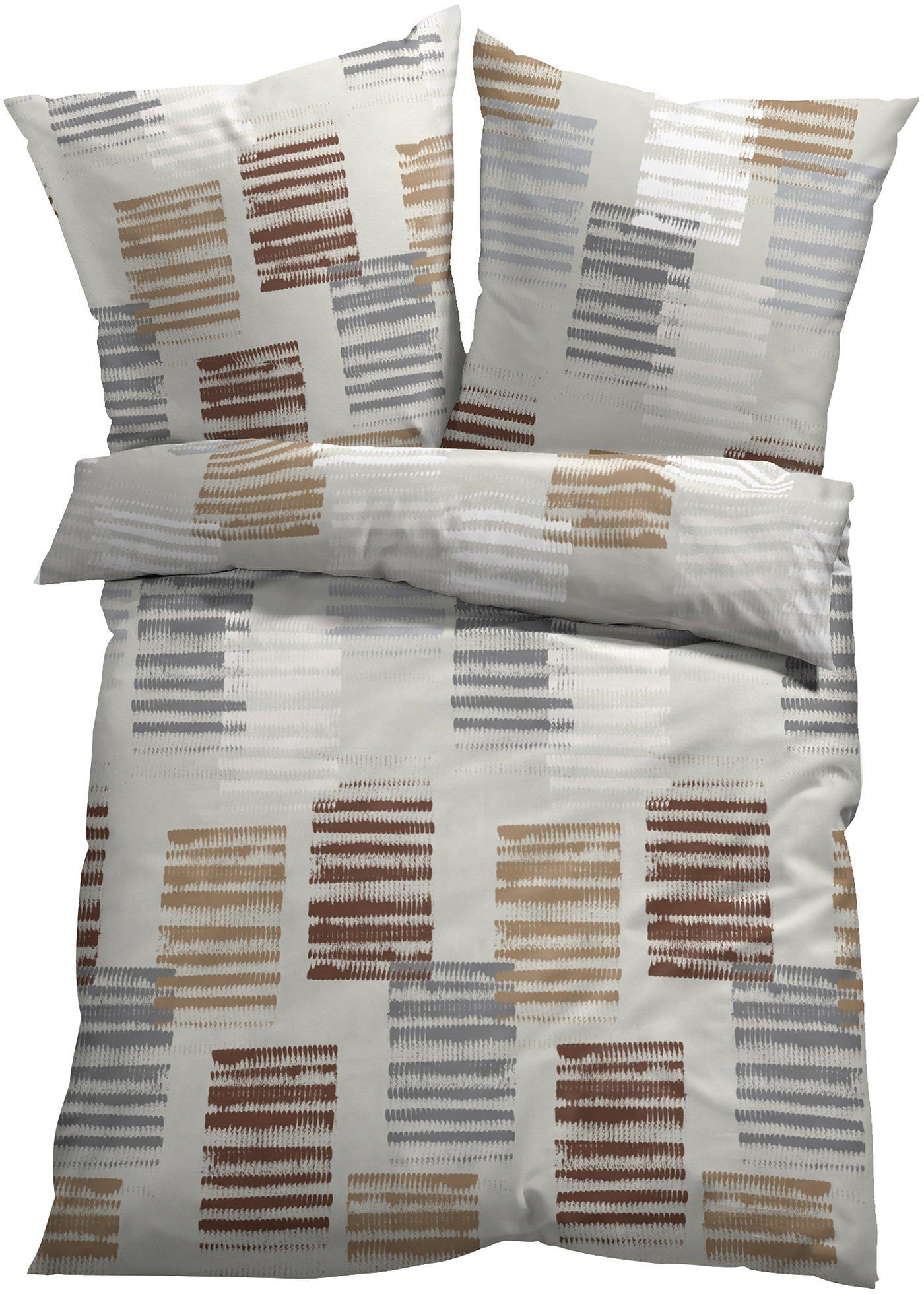 Parure de lit à imprimé graphique