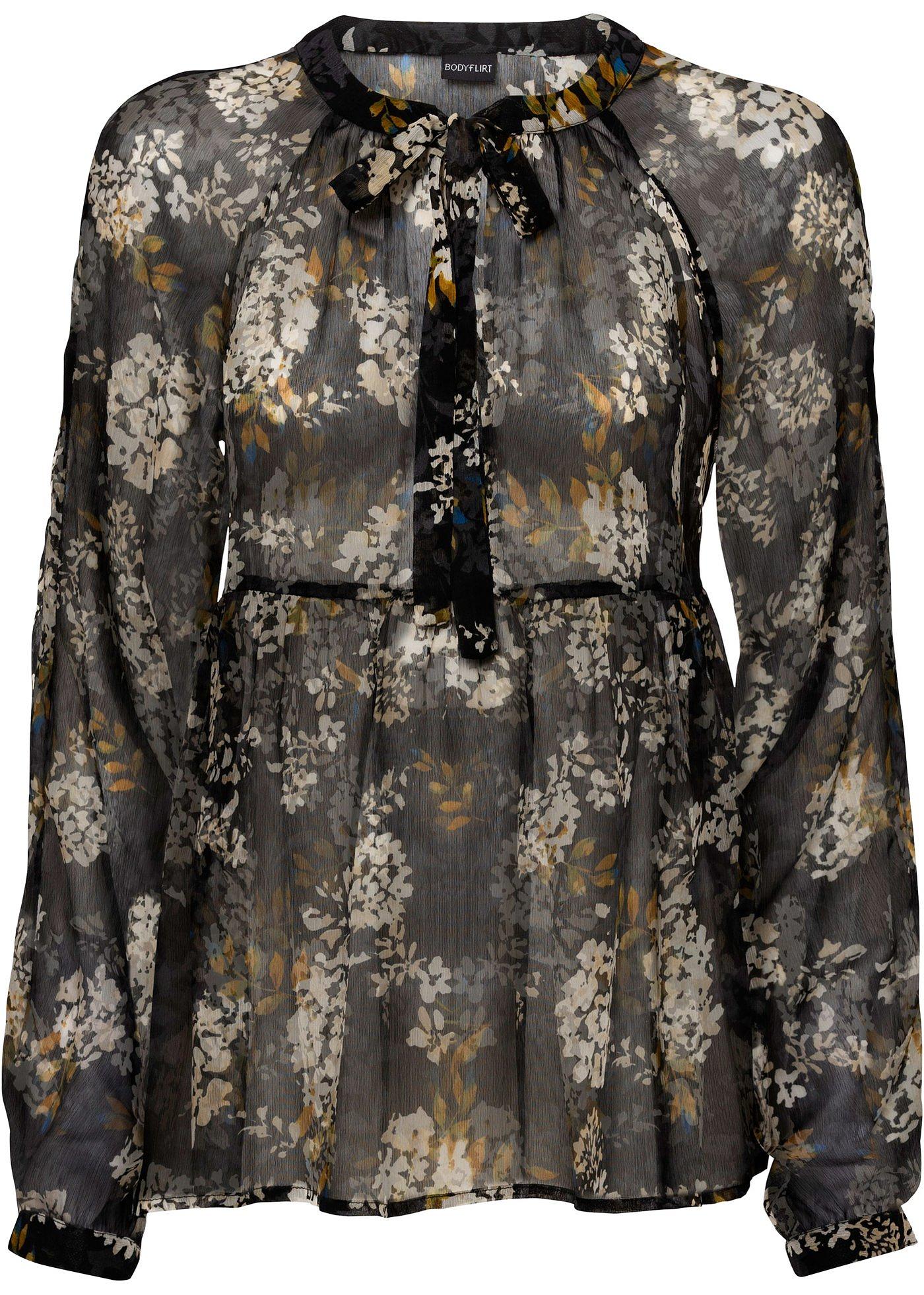 Blouse à lavallière