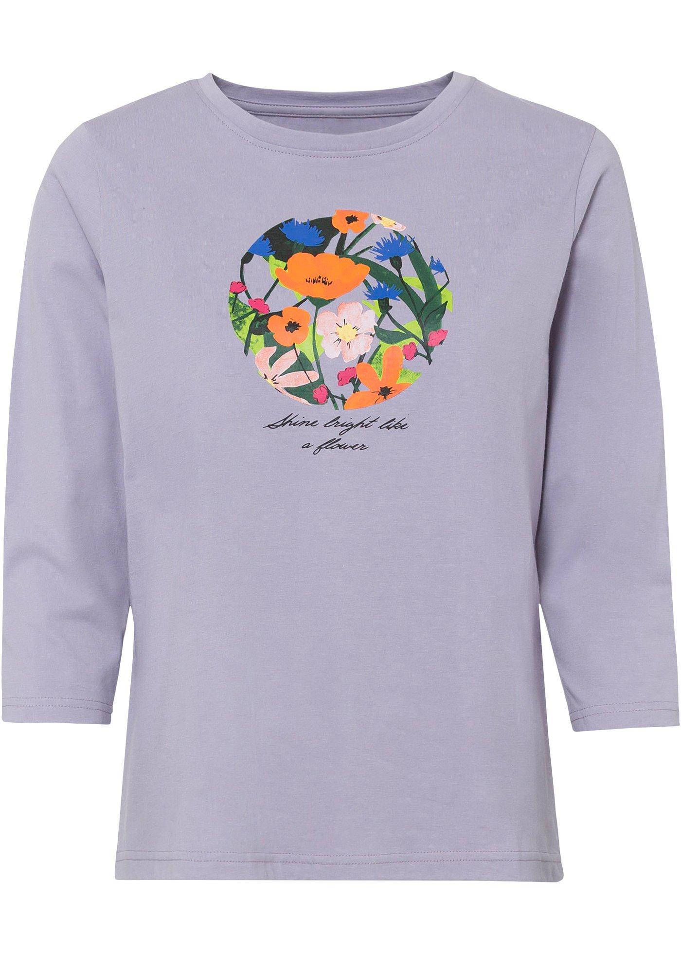 T-shirt à manches 3/4