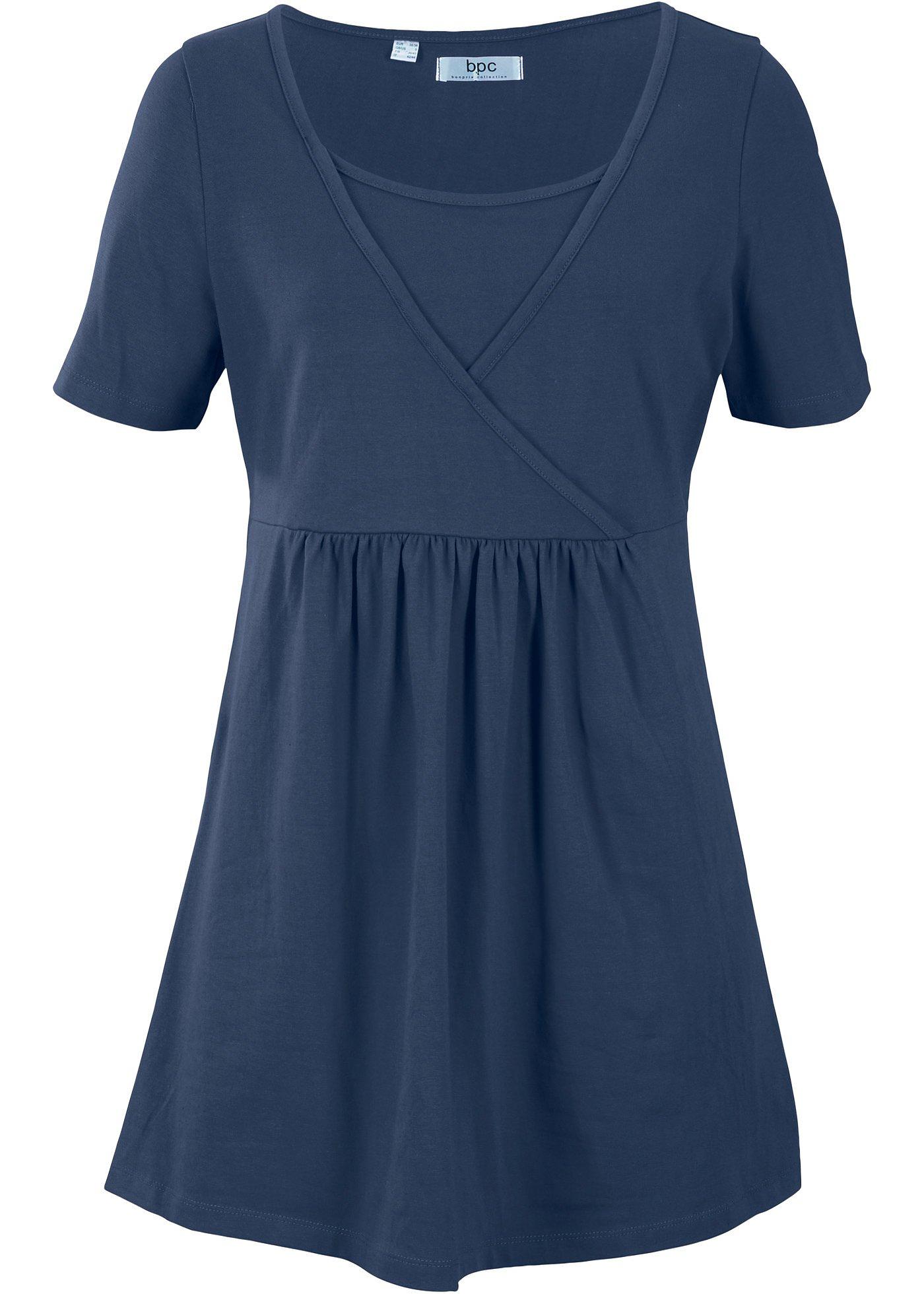 Tunique coton style cache-cœur