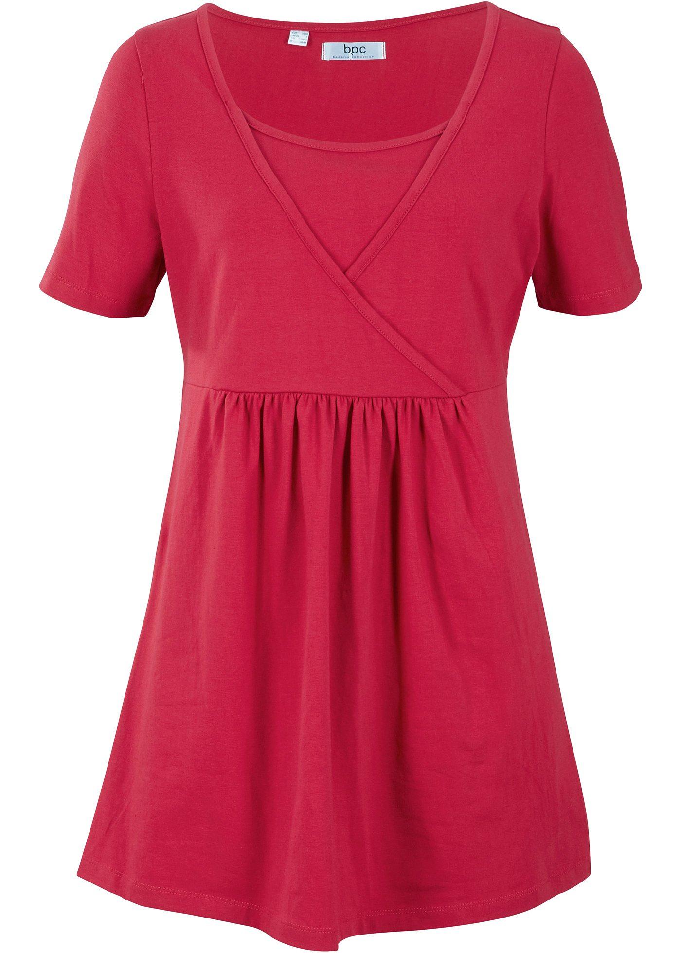 Tunique coton style cache-cœur