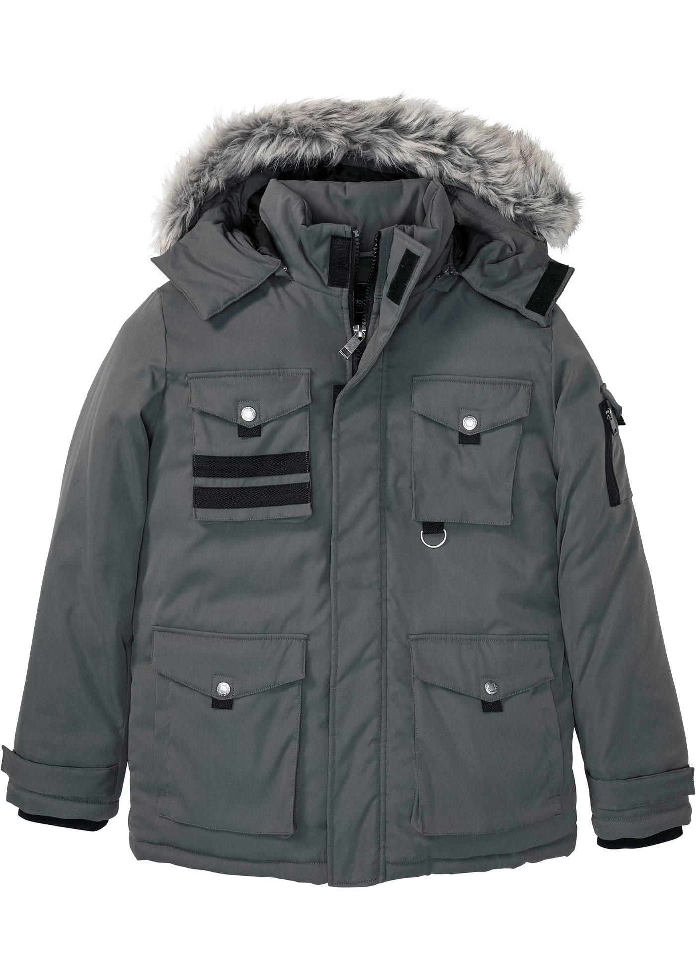 Veste d'hiver avec capuche amovible