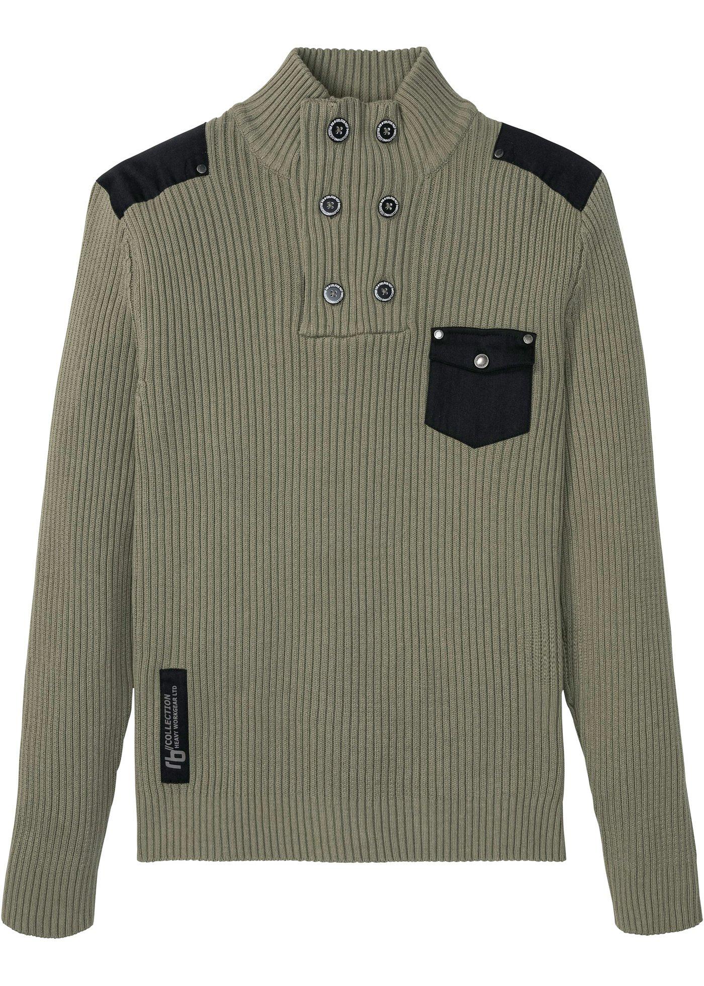 Pull en maille côtelée