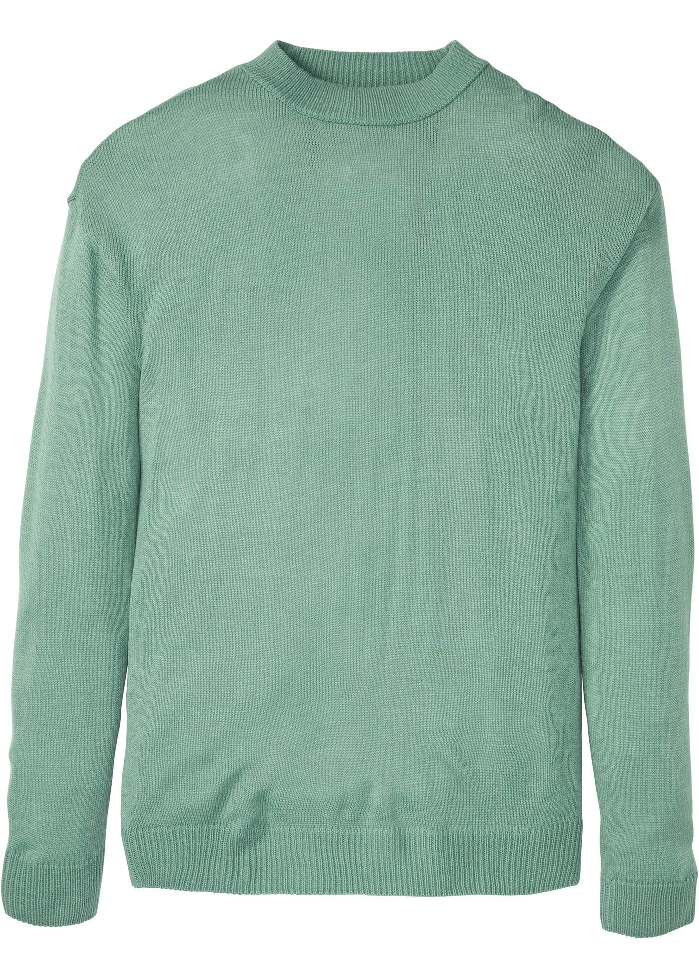 Pull col rond avec épaules descendues