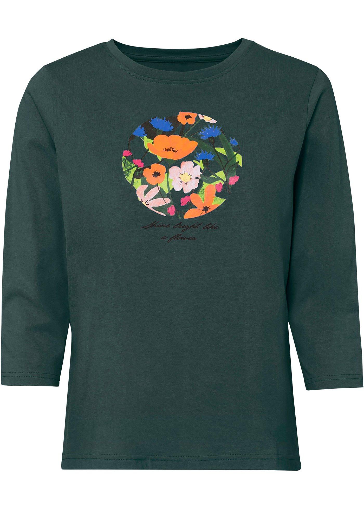 T-shirt à manches 3/4