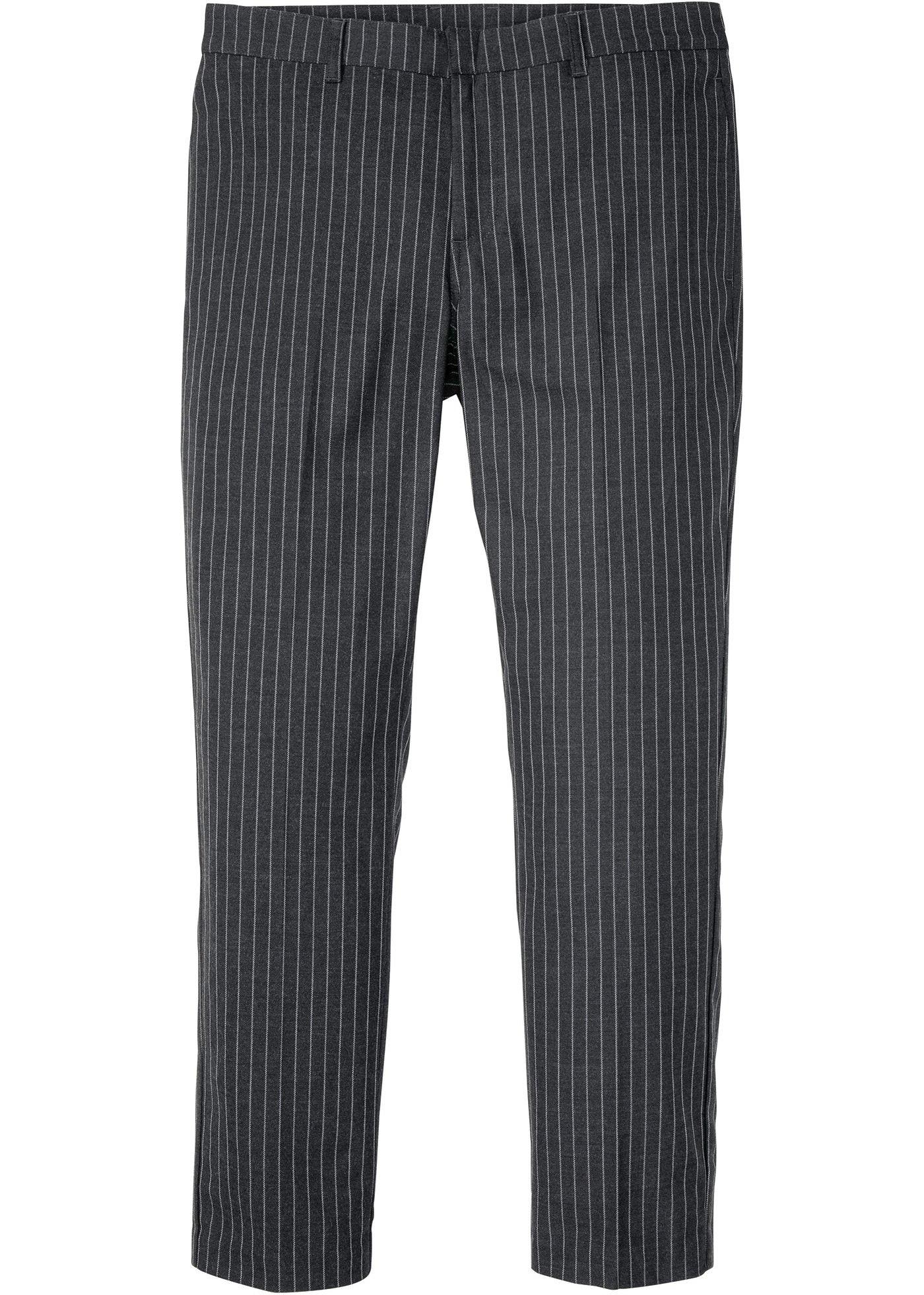 Pantalon extensible Slim Fit légèrement raccourci, Straight