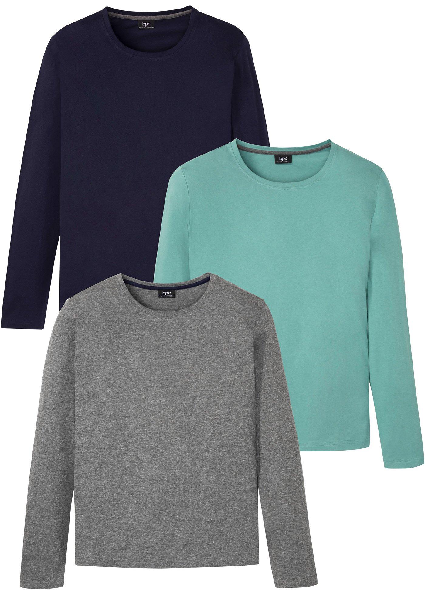 Lot de 3 T-shirts manches longues