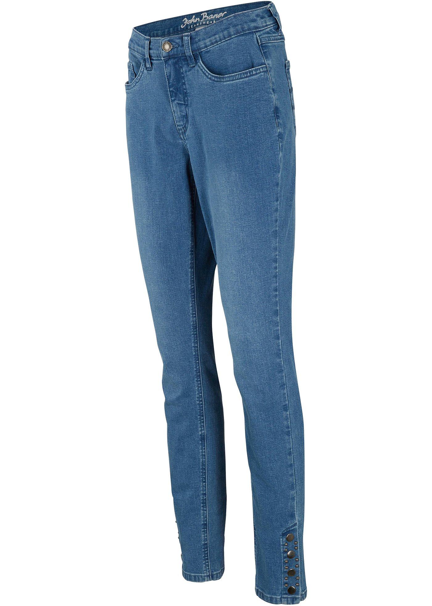 Jean ultra soft stretch, avec rivets à la base