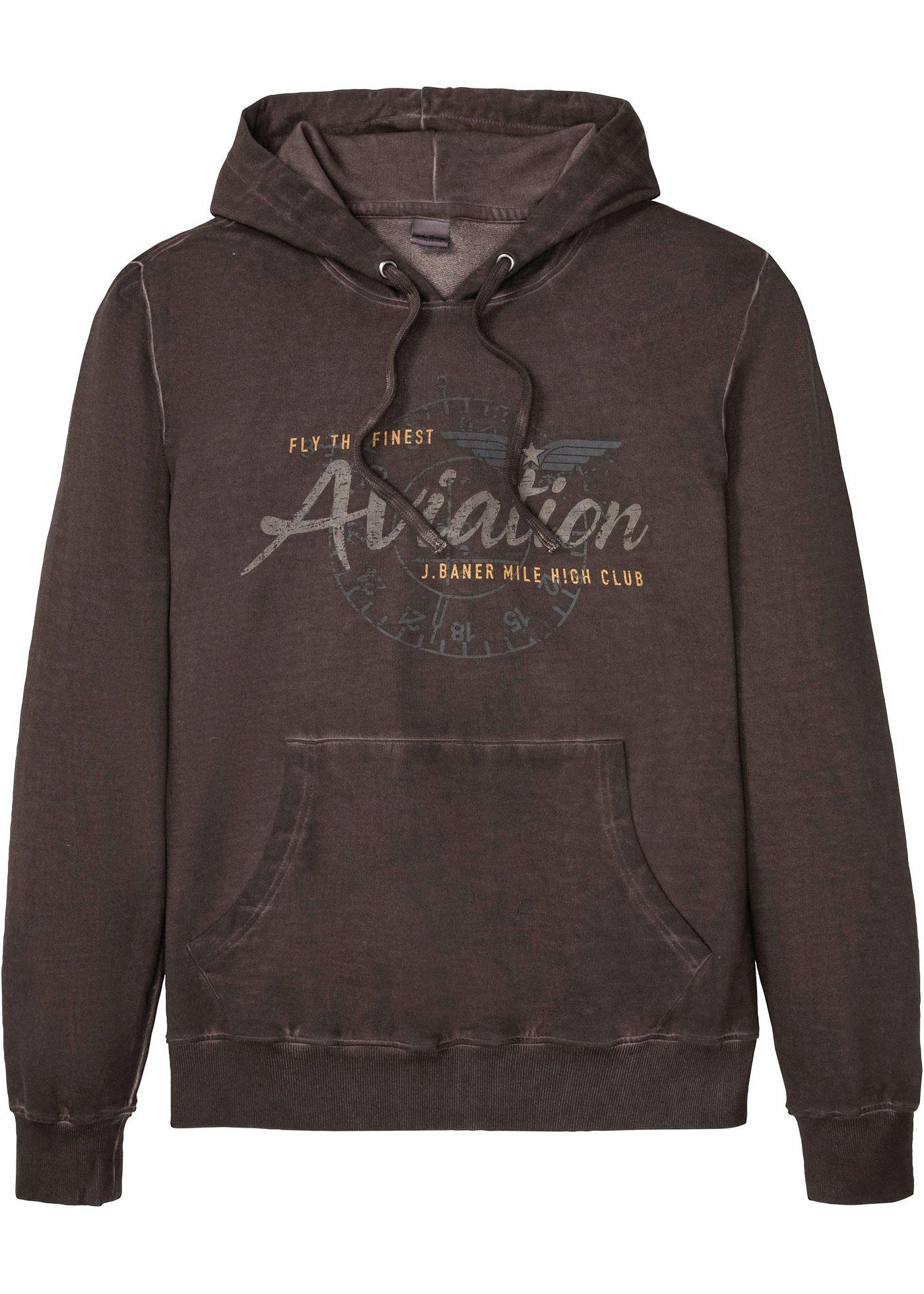 Sweat-shirt à capuche confort pour le ventre