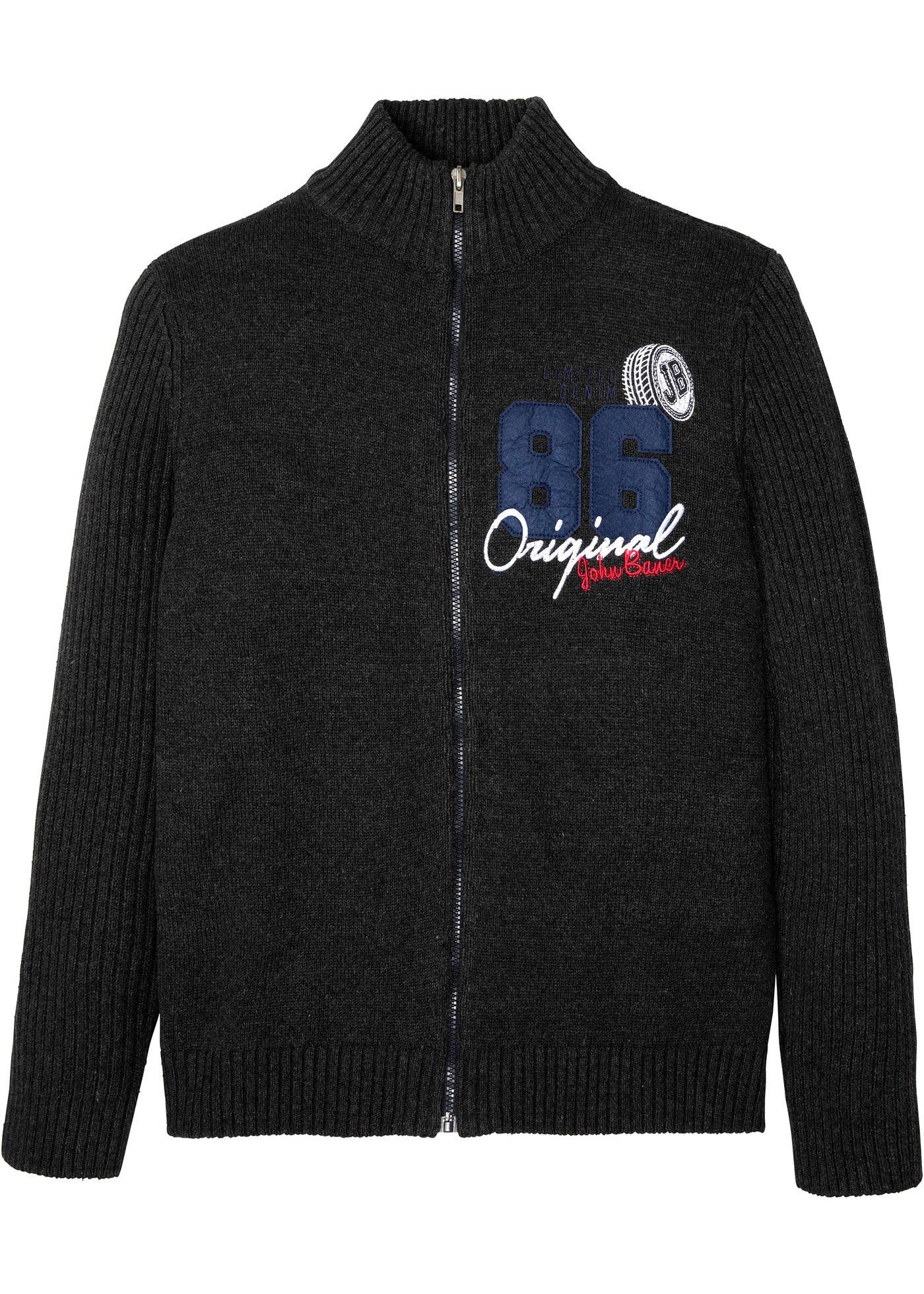 Gilet en maille avec coton recyclé