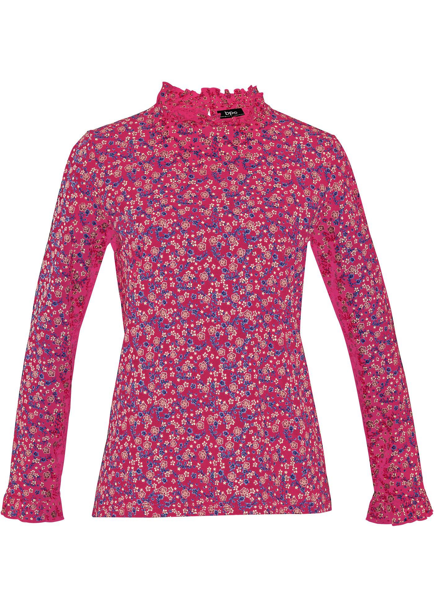 T-shirt en jersey avec col haut