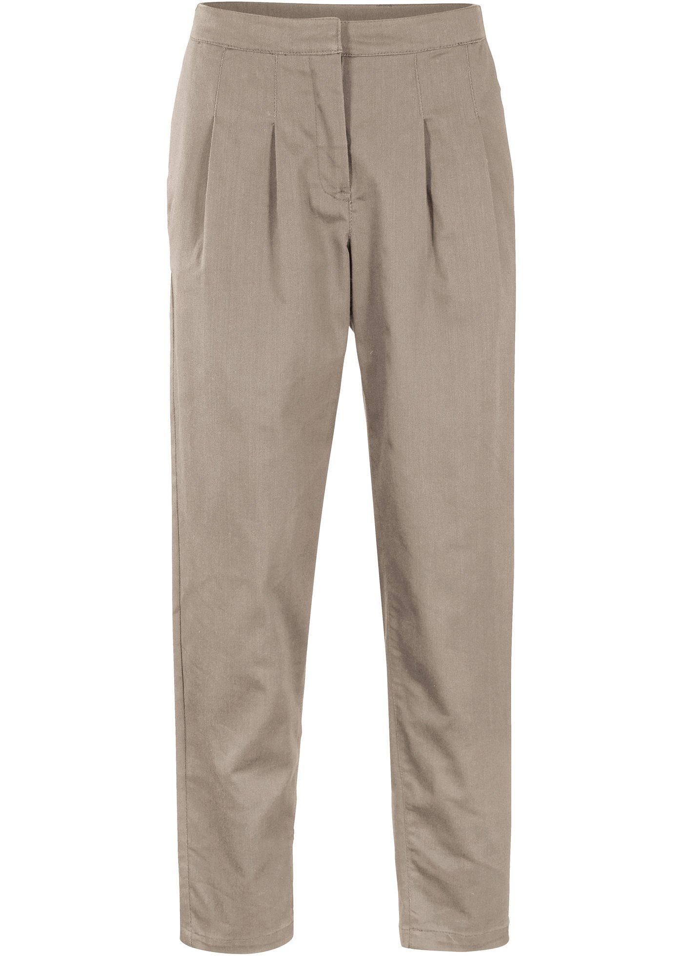 Pantalon barrel à pinces