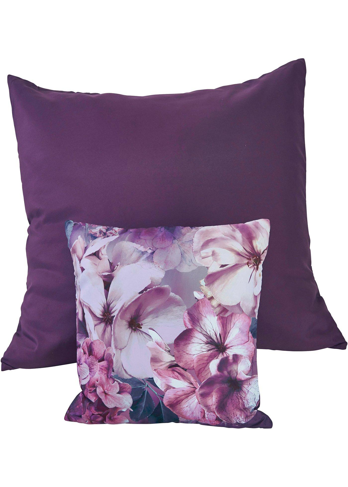 Jeté de lit au design floral