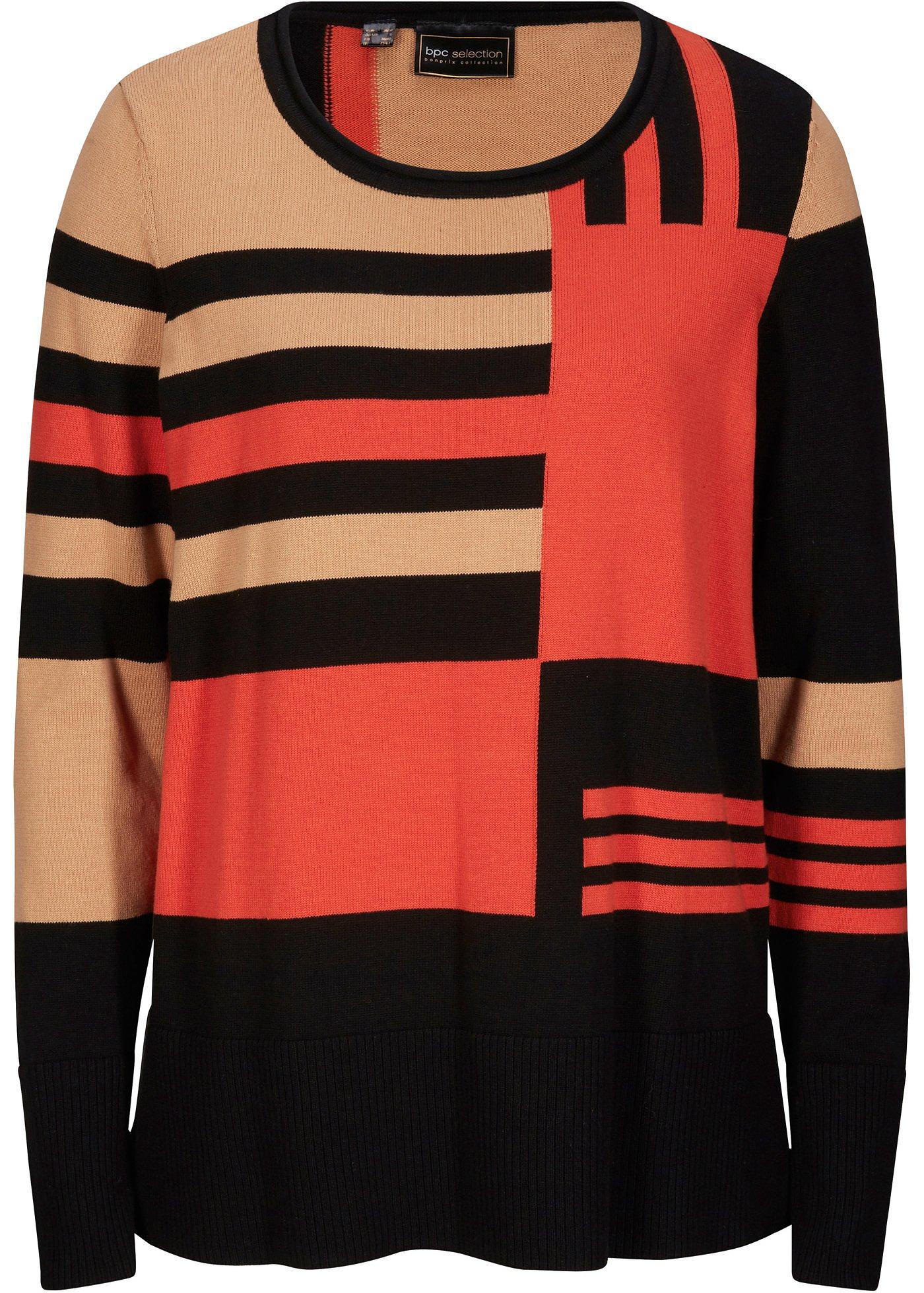 Pull à motif graphique