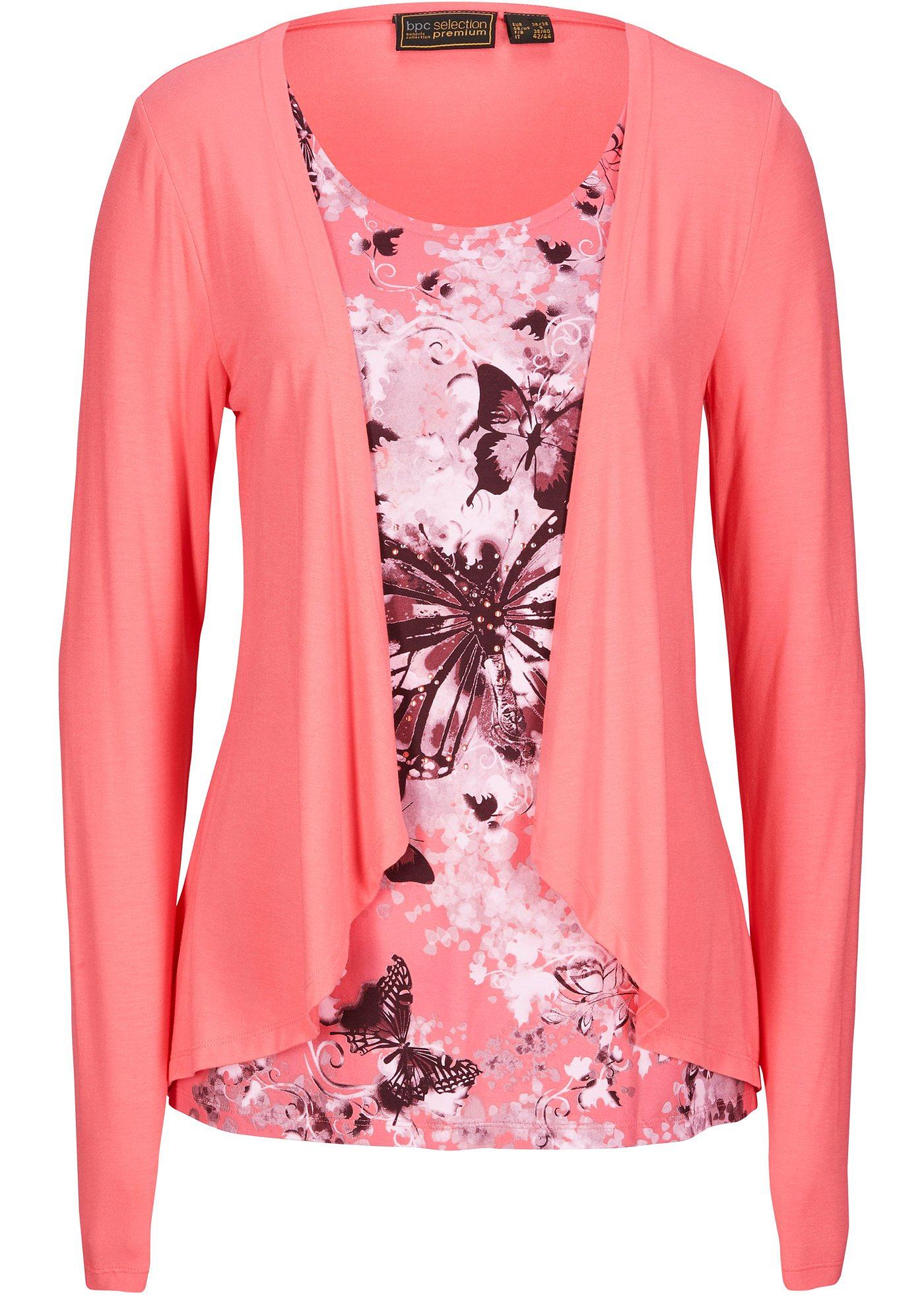 T-shirt 2 en 1 imprimé