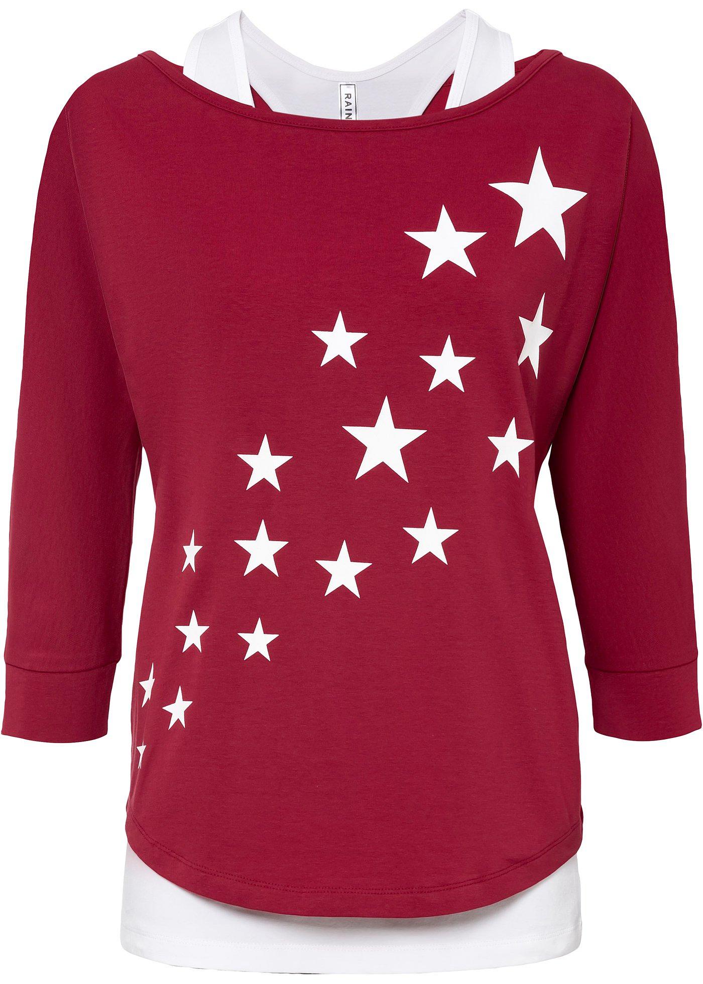 T-shirt 2 en 1 avec top