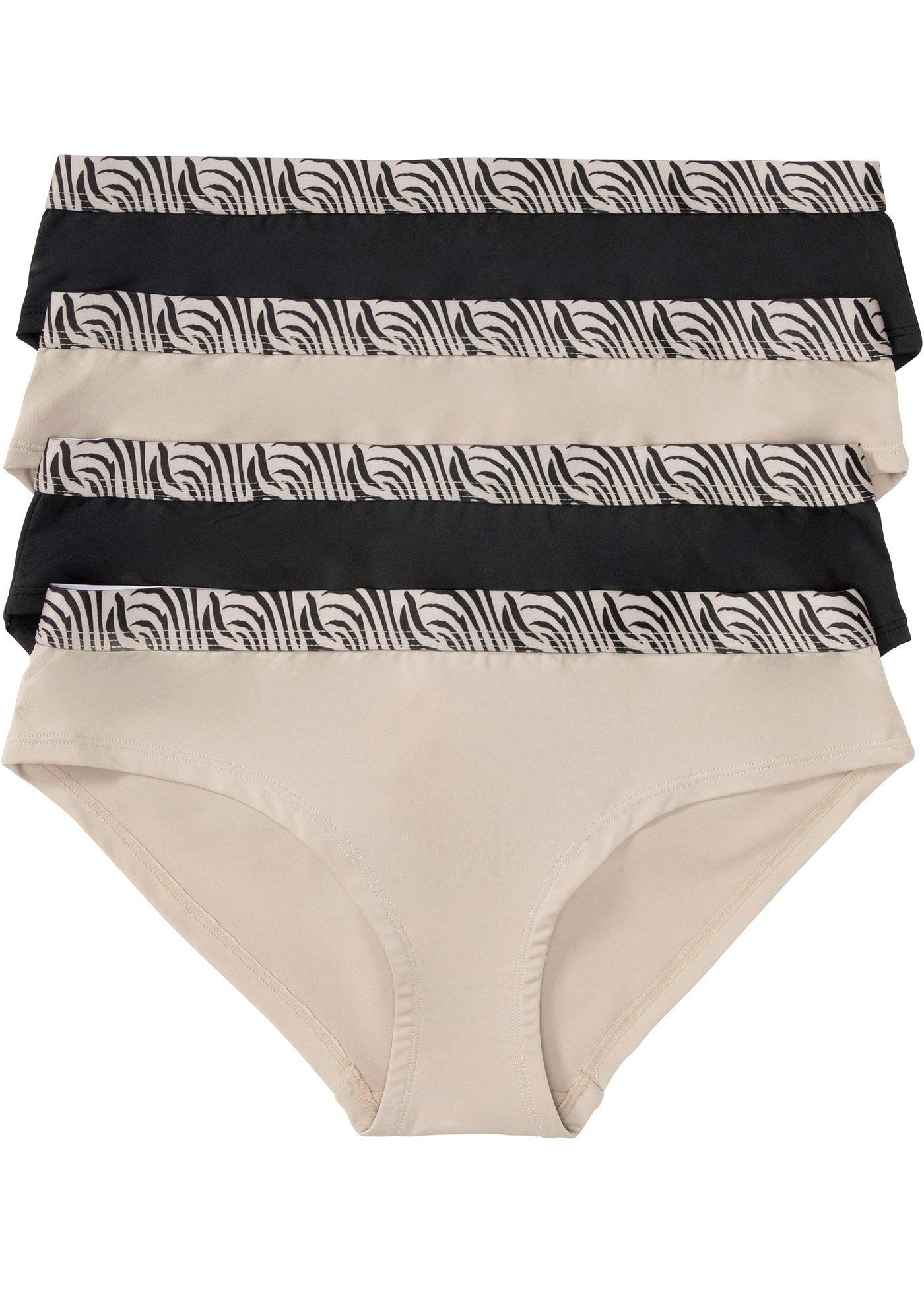 Lot de 4 culottes en microfibre